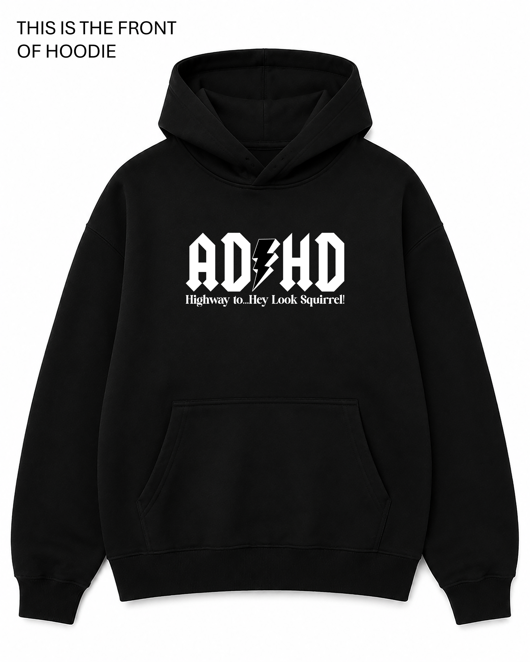 BDG Graphic Hoodie - ADHD Highway to