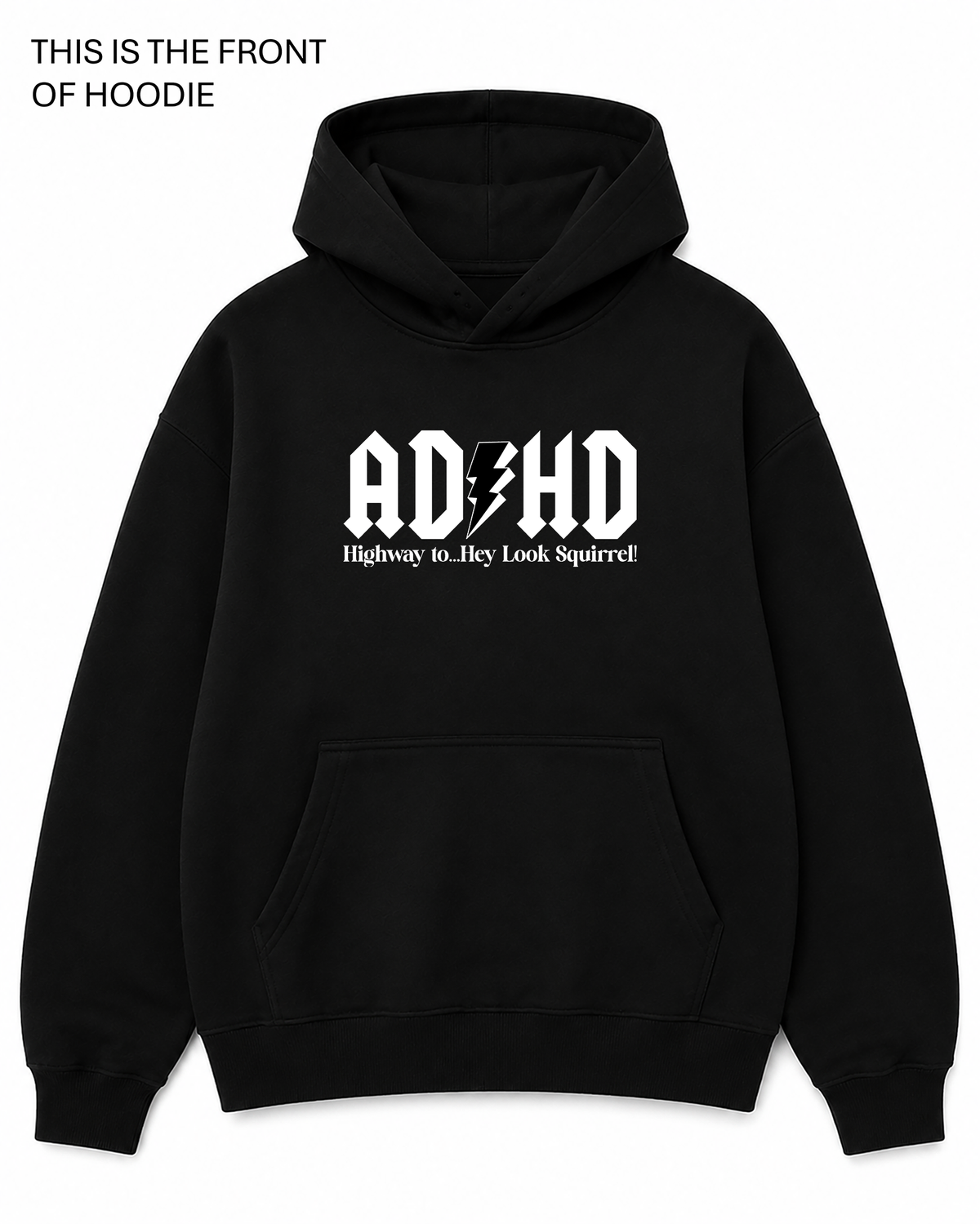 BDG Graphic Hoodie - ADHD Highway to