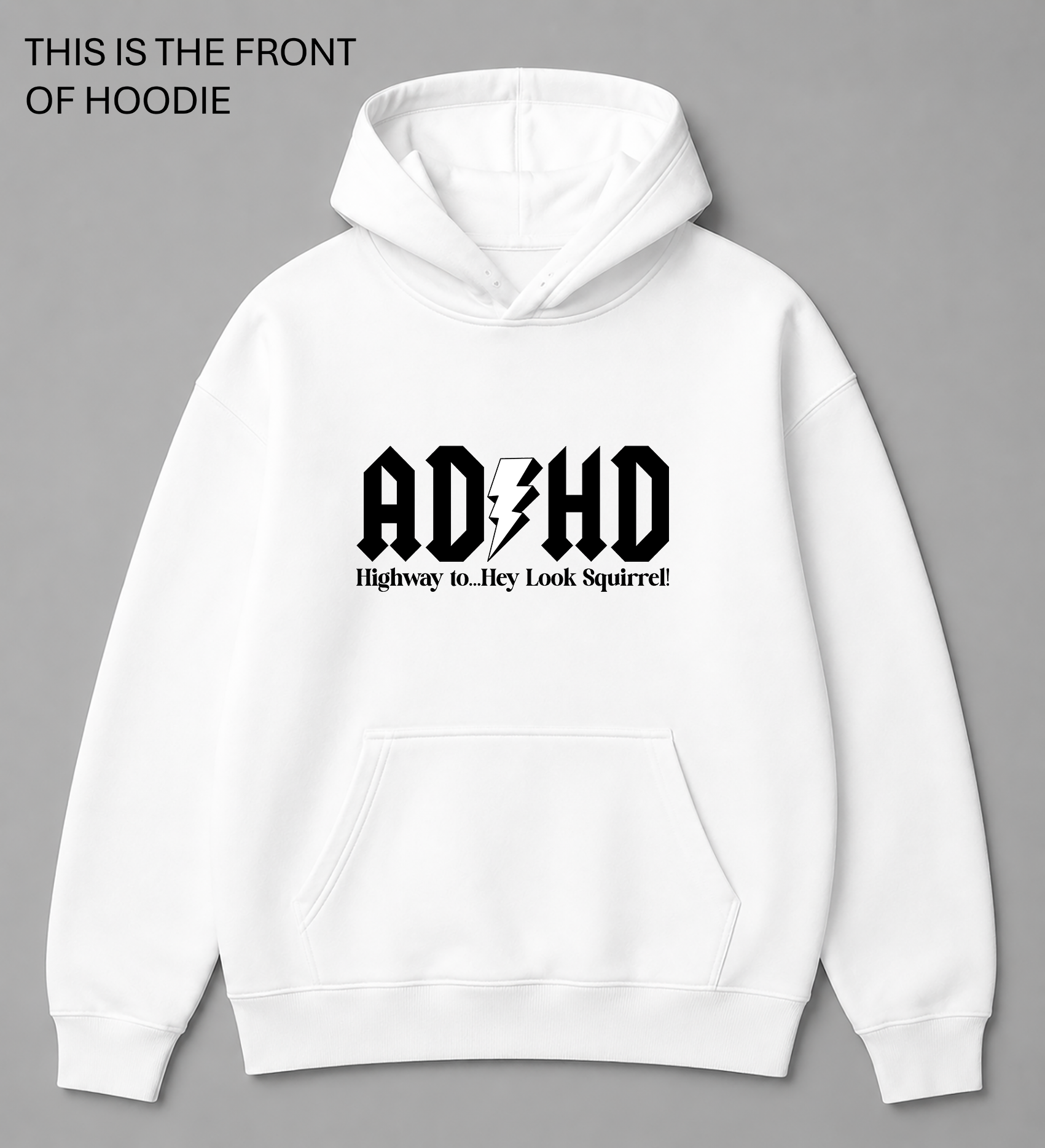BDG Graphic Hoodie - ADHD Highway to