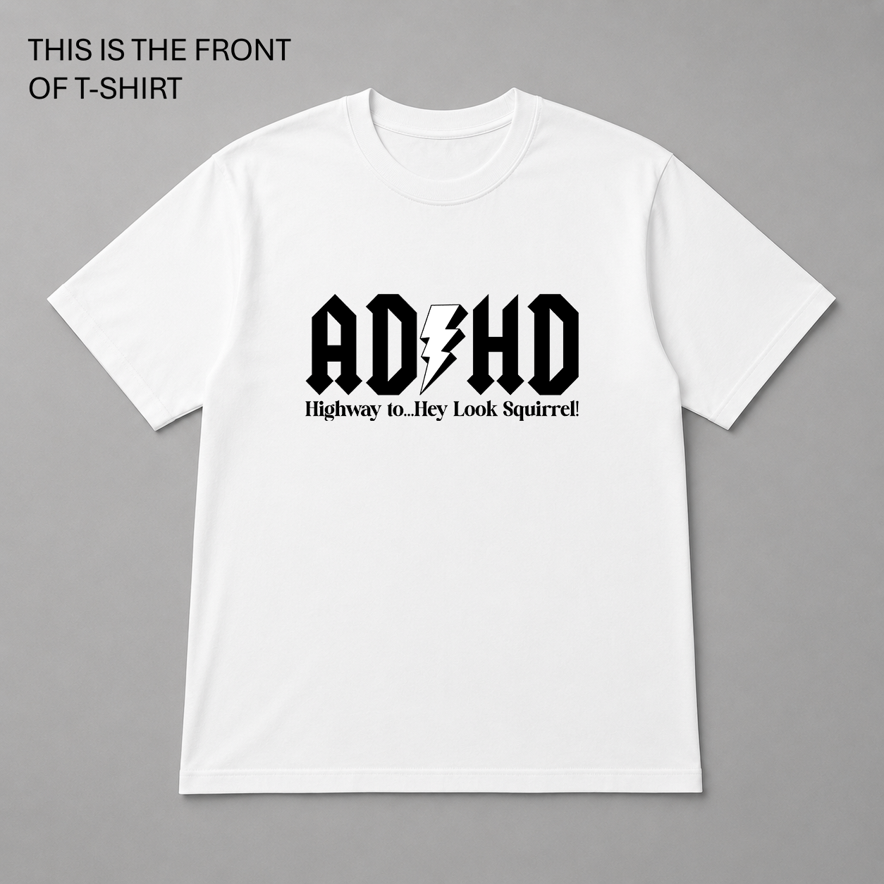 BDG Graphic T-Shirt - ADHD Highway to