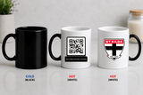 AFL QR Code Colour Changing Mug - Built Different Goods