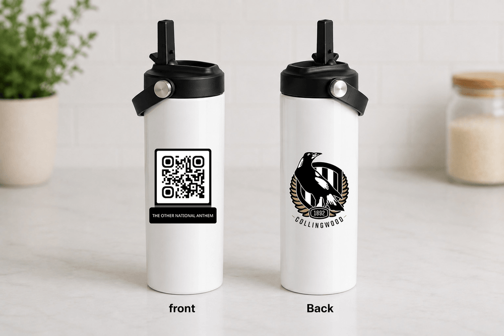 AFL QR Code 20oz Stainless Steel Tumbler With Two Lids - Built Different Goods