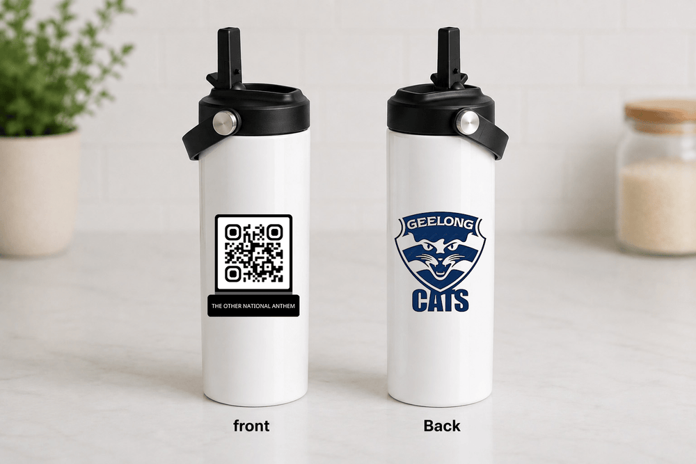 AFL QR Code 20oz Stainless Steel Tumbler With Two Lids - Built Different Goods