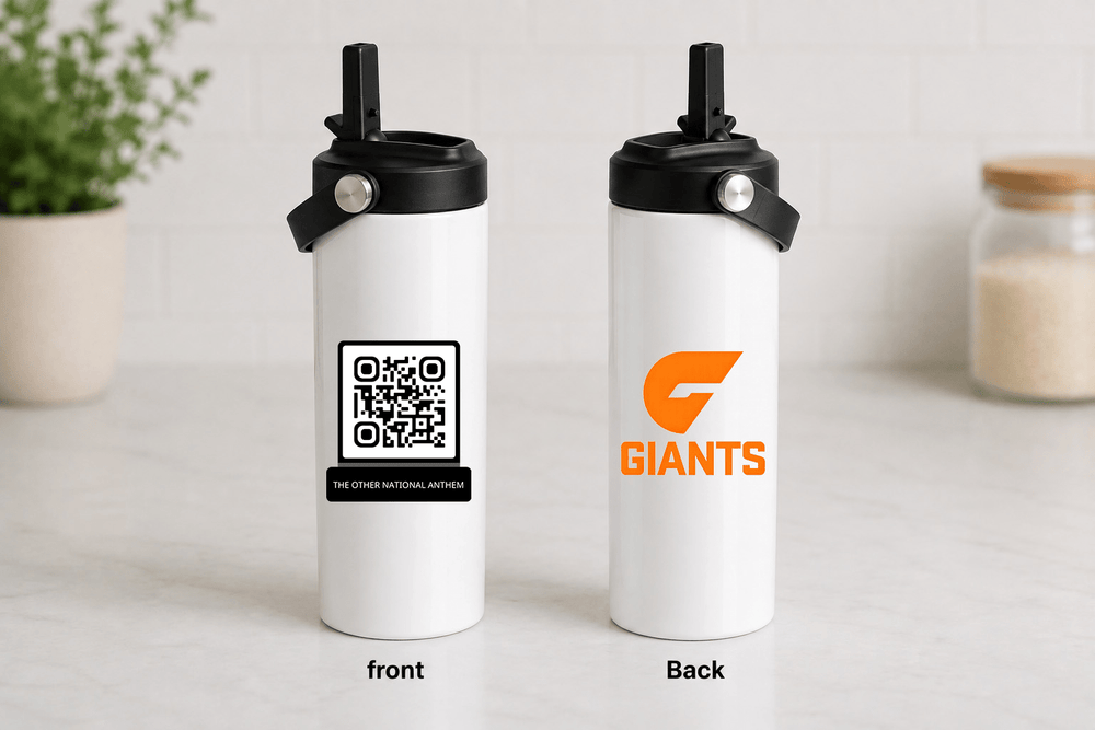 AFL QR Code 20oz Stainless Steel Tumbler With Two Lids - Built Different Goods
