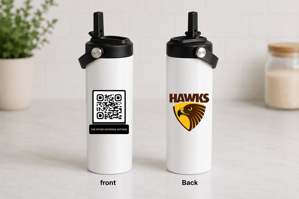 AFL QR Code 20oz Stainless Steel Tumbler With Two Lids - Built Different Goods