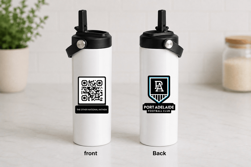 AFL QR Code 20oz Stainless Steel Tumbler With Two Lids - Built Different Goods