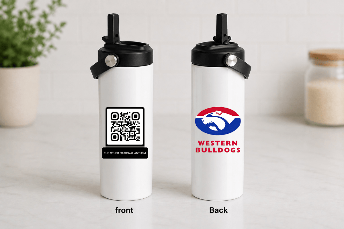 AFL QR Code 20oz Stainless Steel Tumbler With Two Lids - Built Different Goods