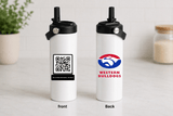 AFL QR Code 20oz Stainless Steel Tumbler With Two Lids - Built Different Goods