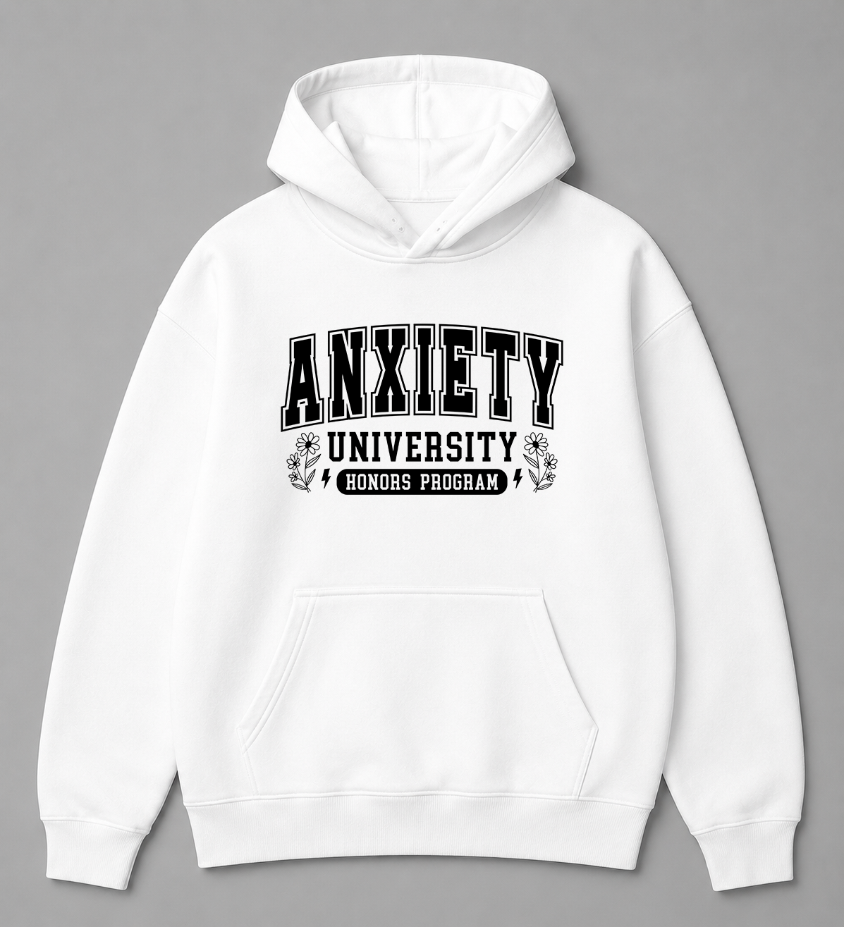 BDG Graphic Hoodie - Anxiety University