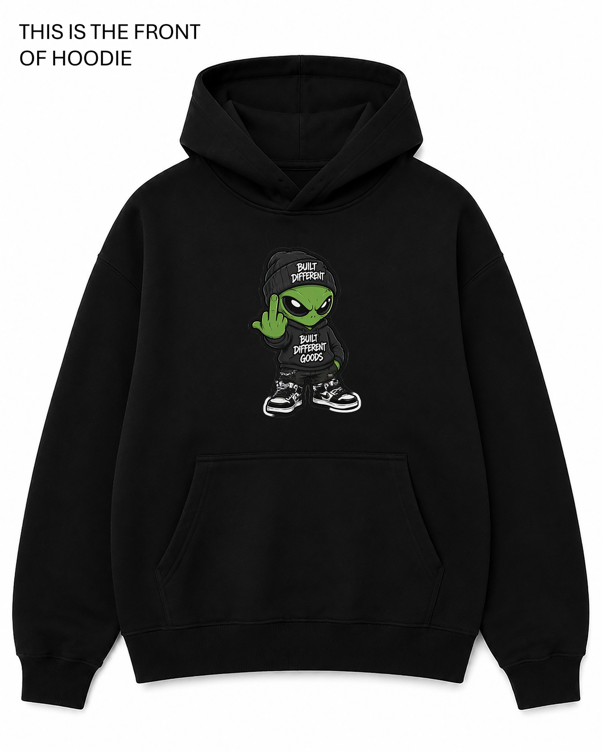 BDG Graphic Hoodie - BDG Alien