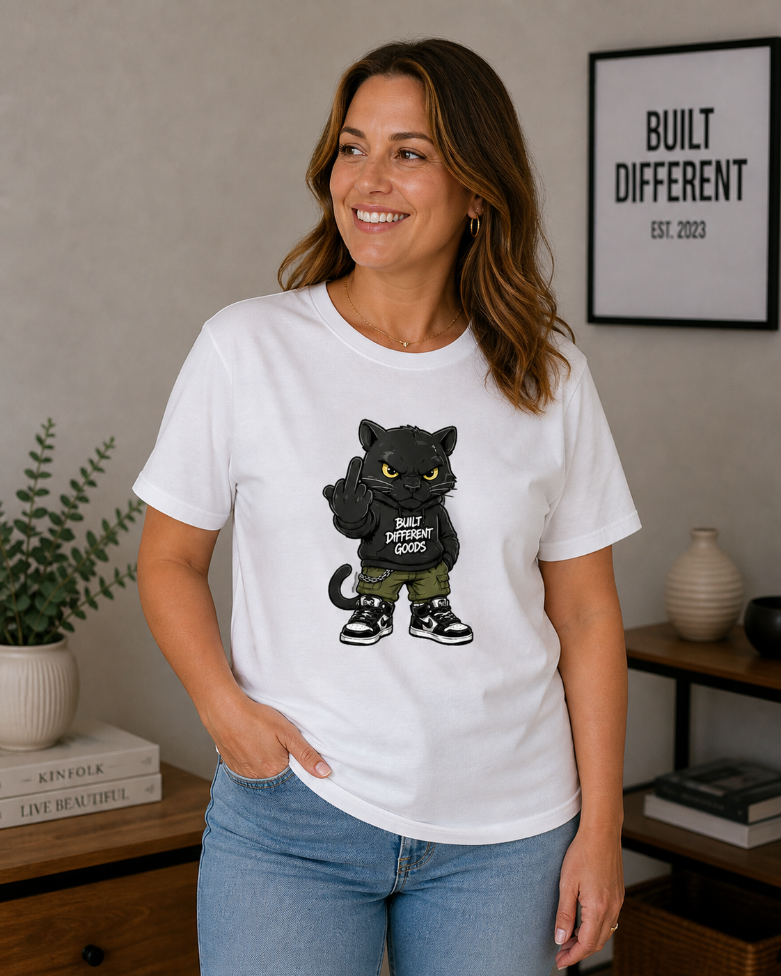 BDG Graphic T-Shirt - BDG Cat