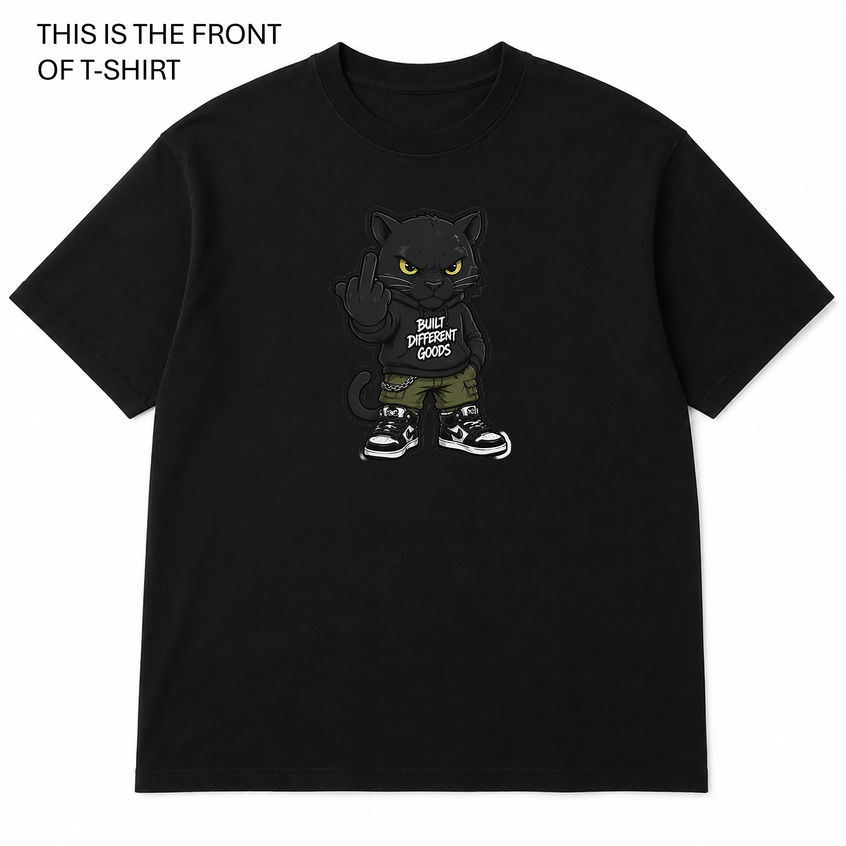 BDG Graphic T-Shirt - BDG Cat