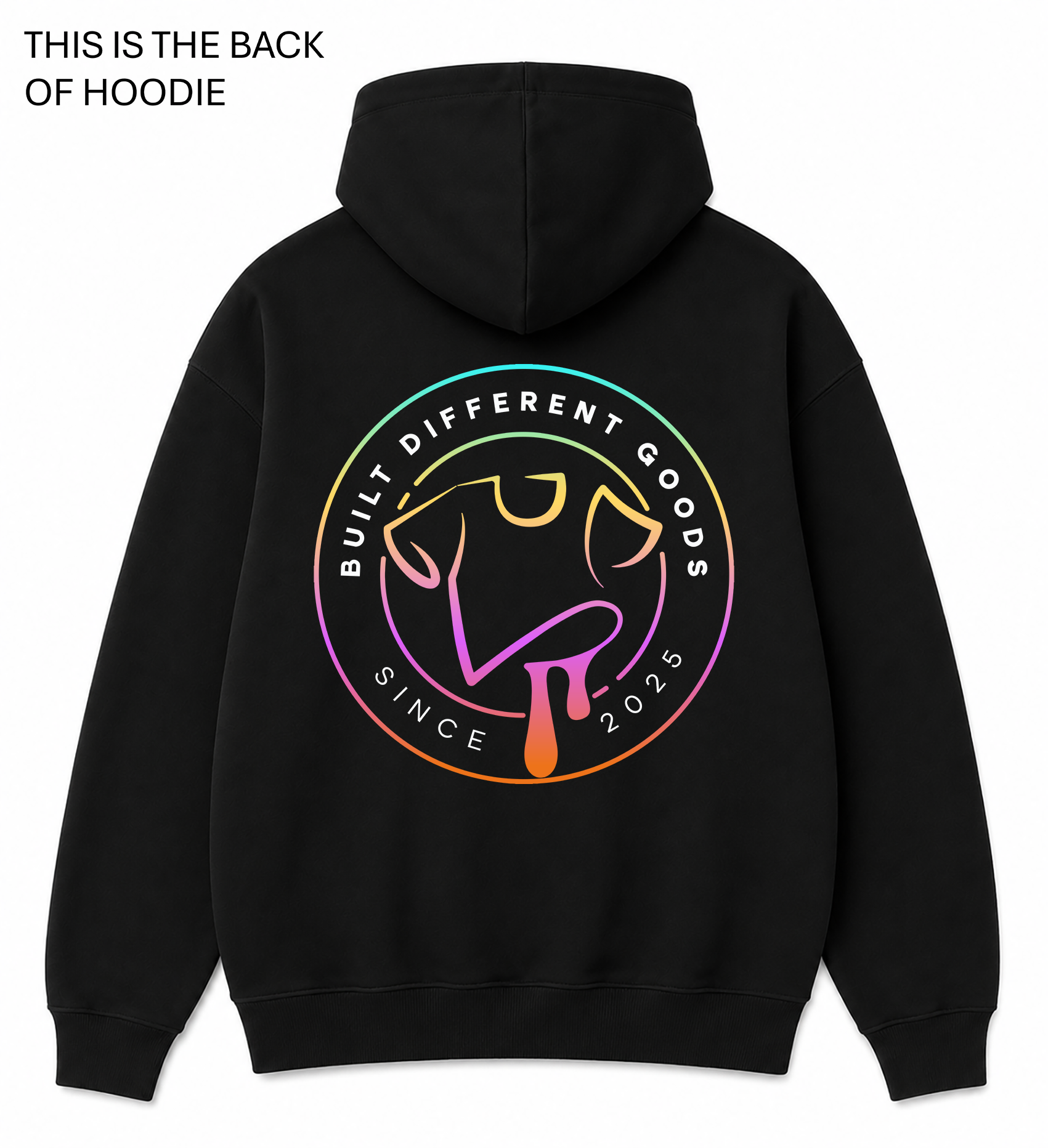 BDG Graphic Hoodie - Built Different Goods