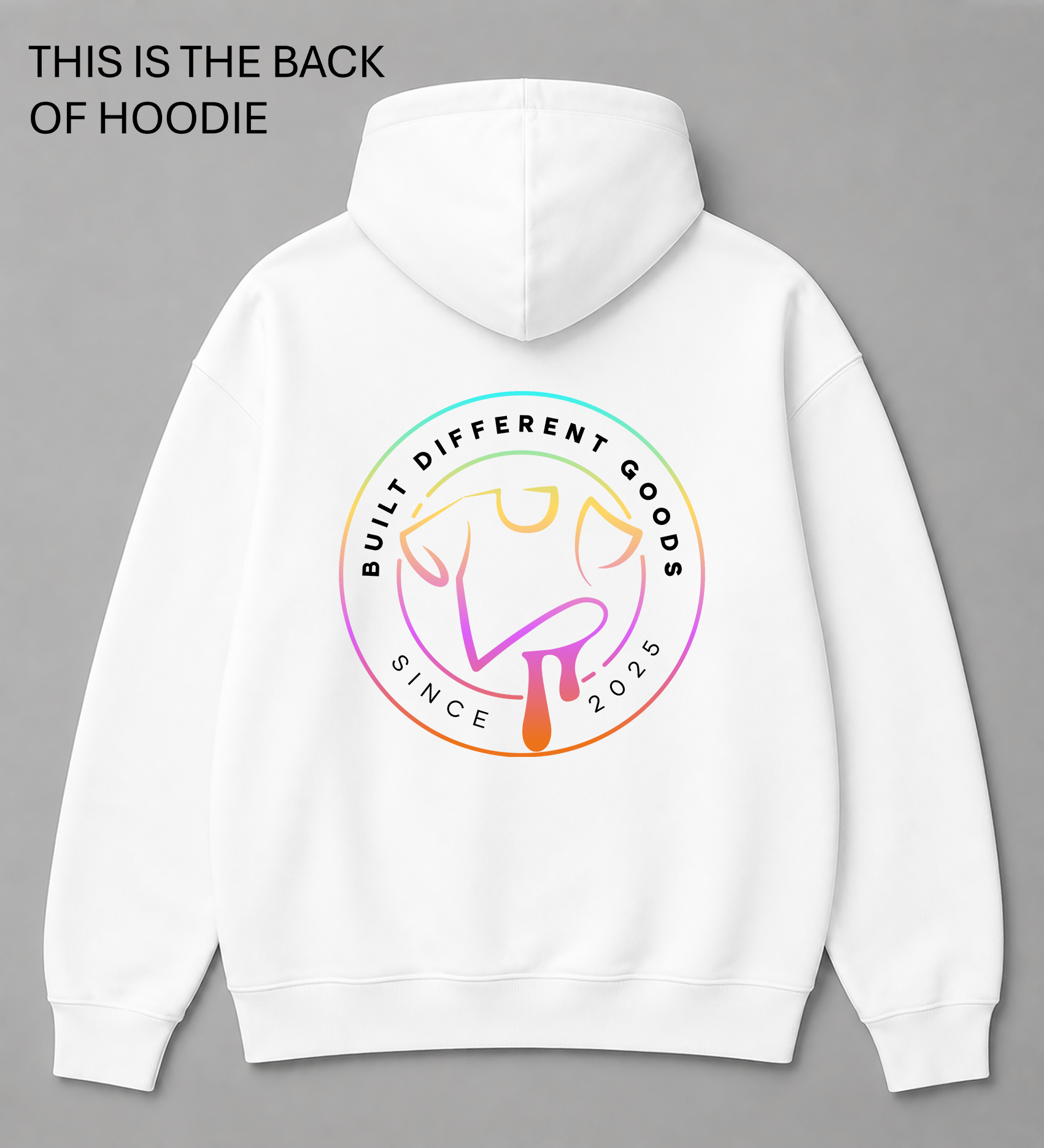 BDG Graphic Hoodie - Built Different Goods