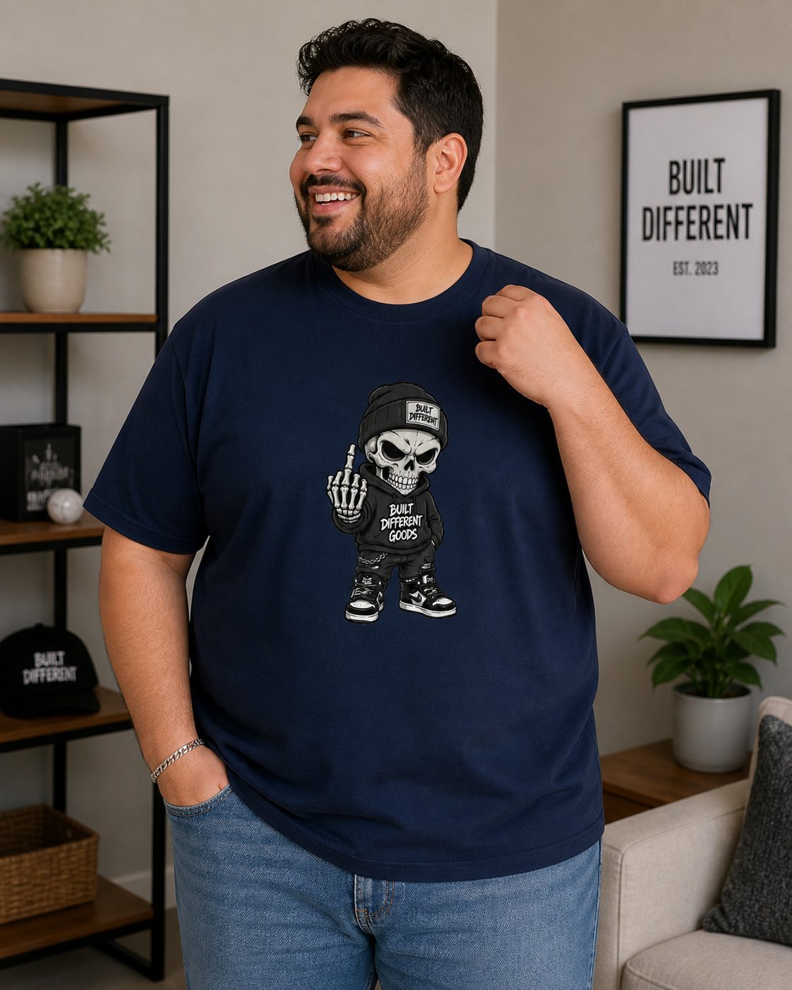 BDG Graphic T-Shirt - BDG Skeleton