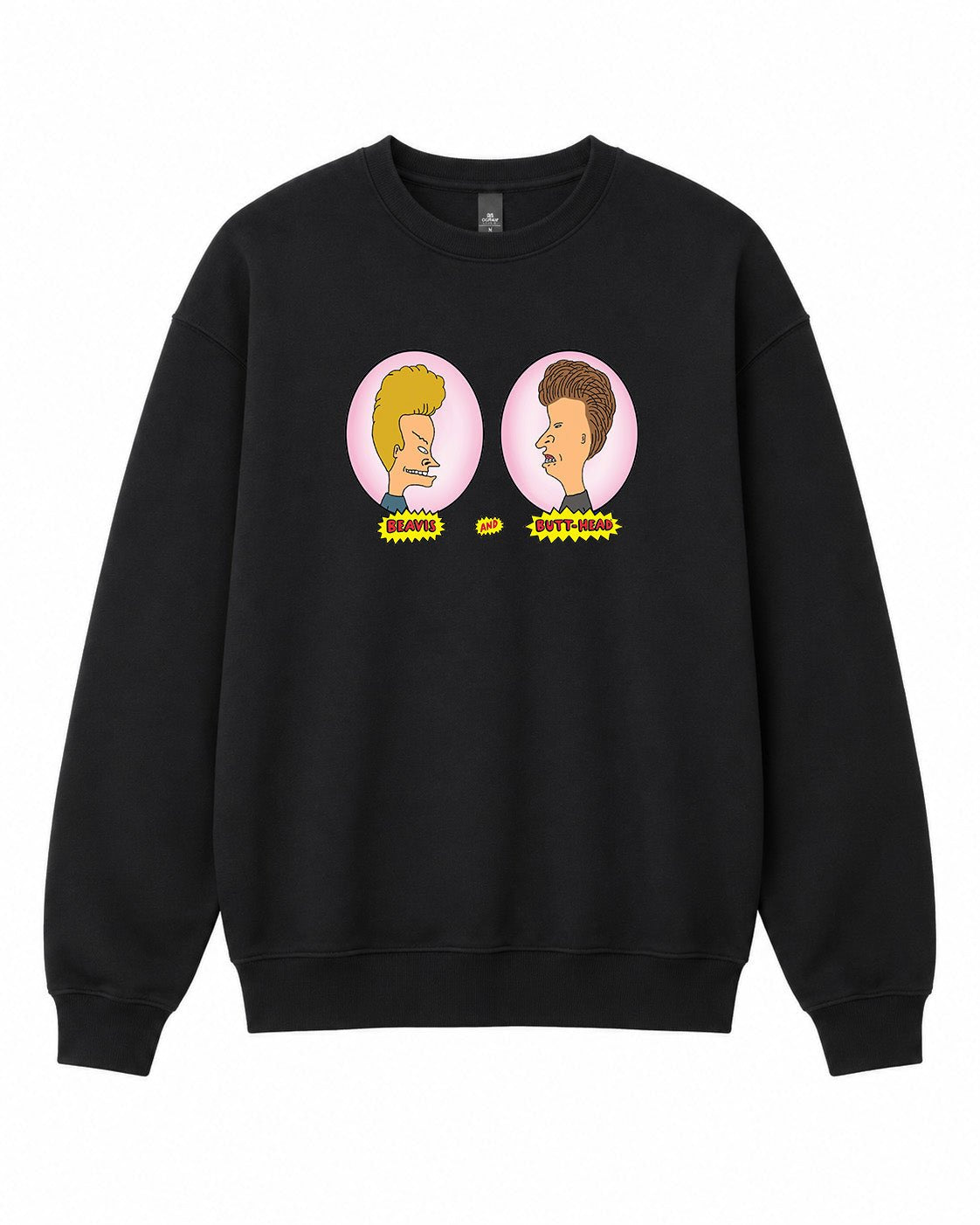 BDG Crew Neck Sweatshirt - Beavis And Butthead - Built Different Goods