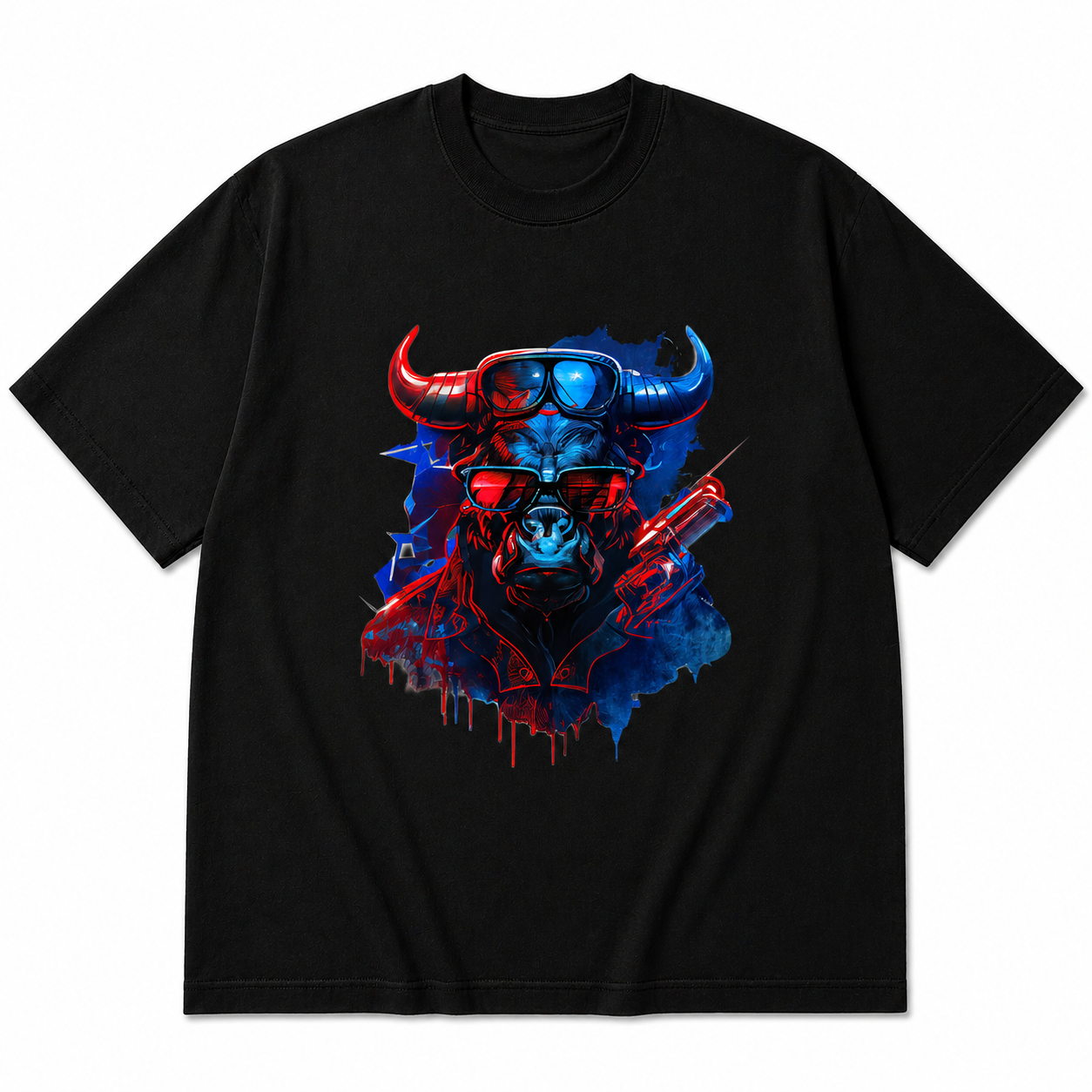 BDG Graphic T-Shirt - Neon Bull