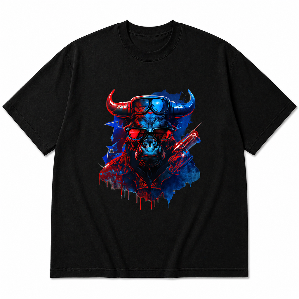 BDG Graphic T-Shirt - Neon Bull