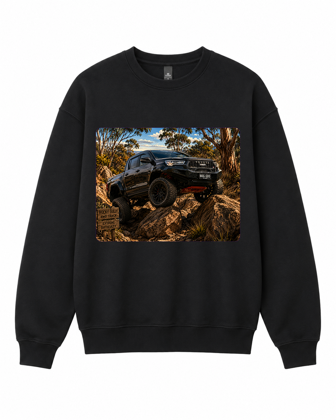 BDG Crew Neck Sweatshirt  - Toyota Hilux GR Sports