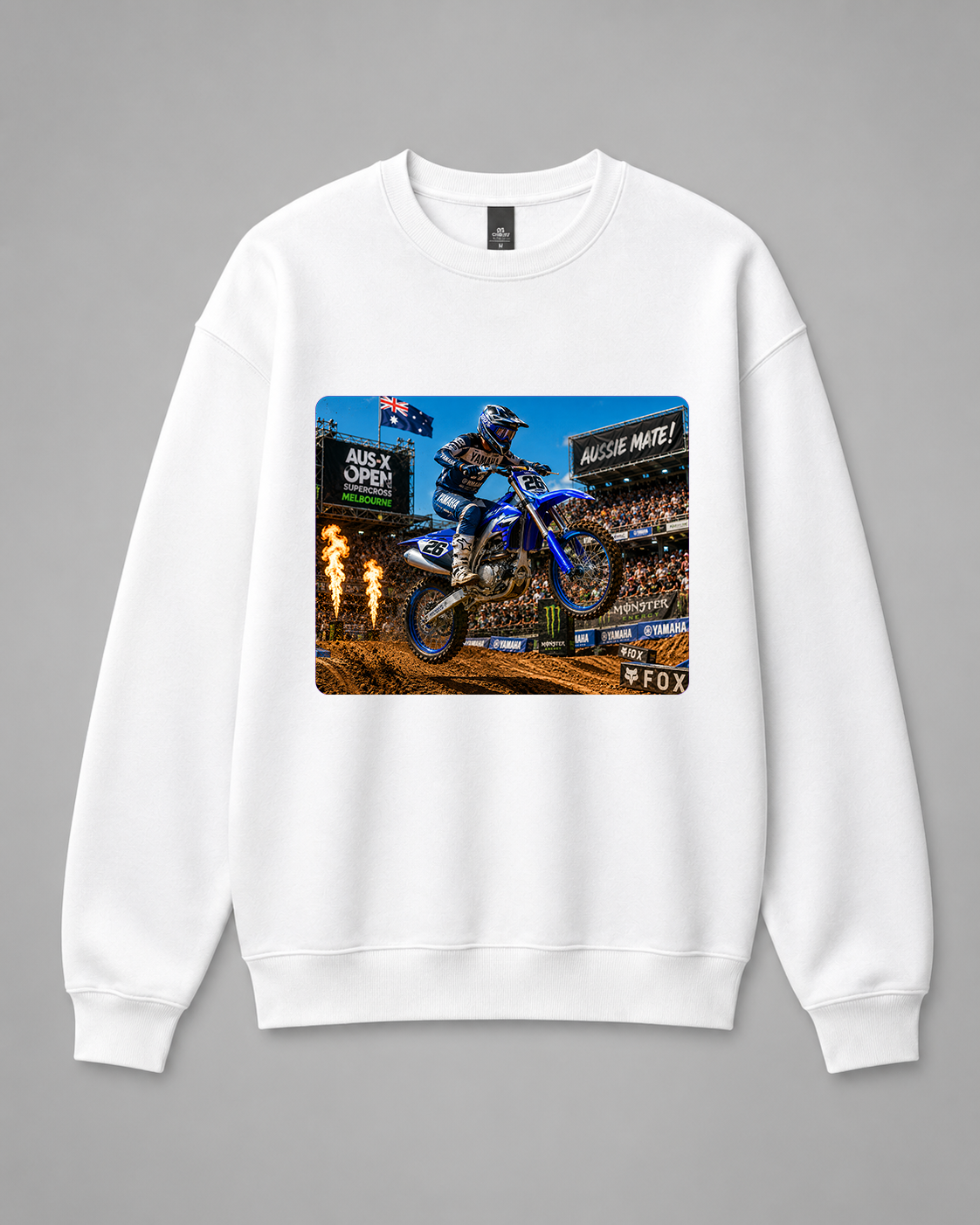 BDG Crew Neck Sweatshirt  - Yamaha YZ450R Dirt Series