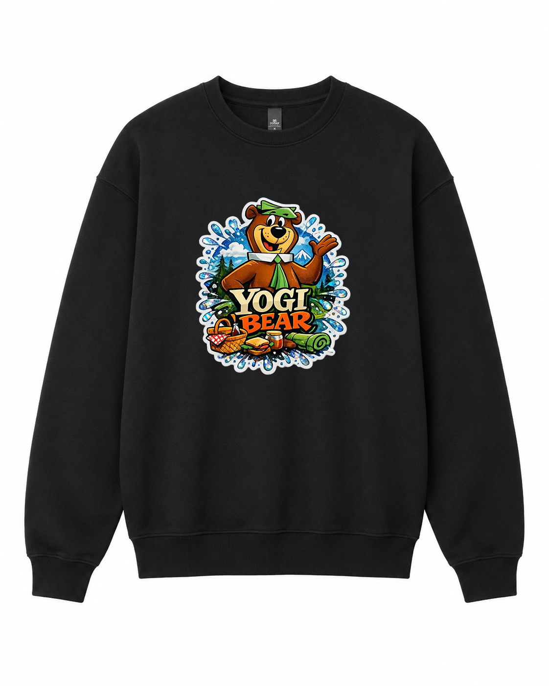 BDG Crew Neck Sweatshirt  - Yogi Bear