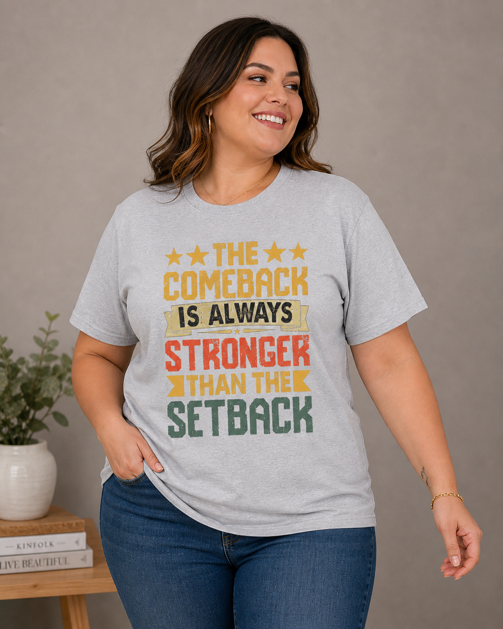 BDG Graphic T-Shirt - The Comeback is Stronger than the Setback