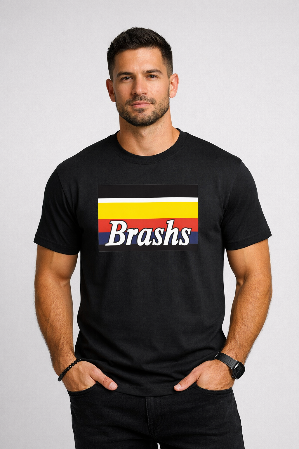 Graphic T-Shirt - Brashs Size S - 3XL