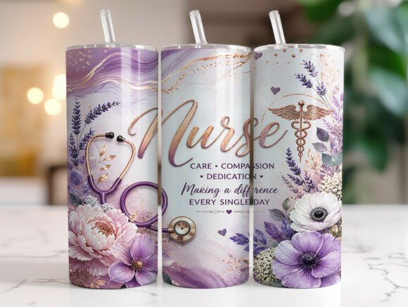 BDG 20oz Tumbler - Nurse