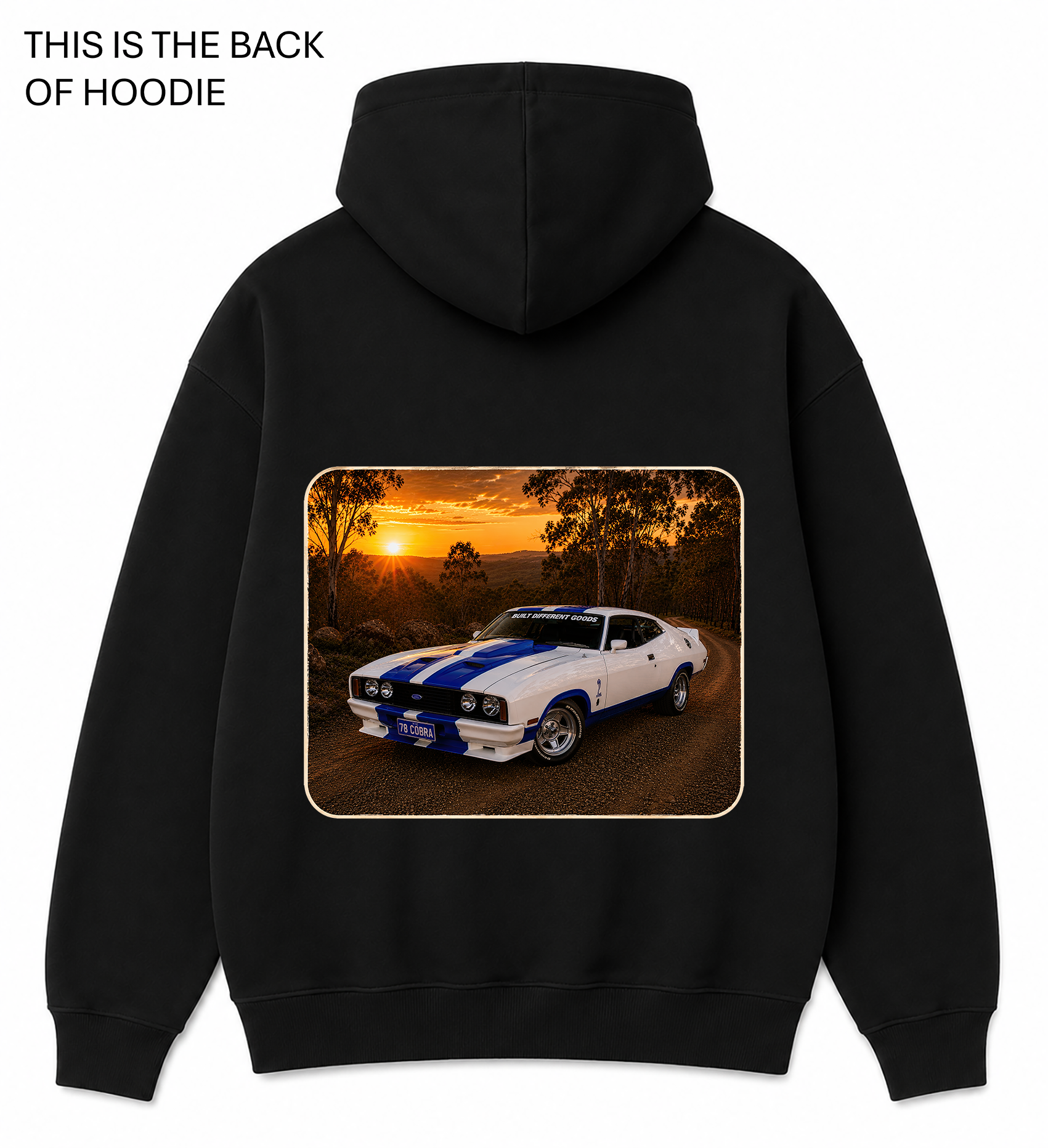 BDG Graphic Hoodie - Ford XC Cobra