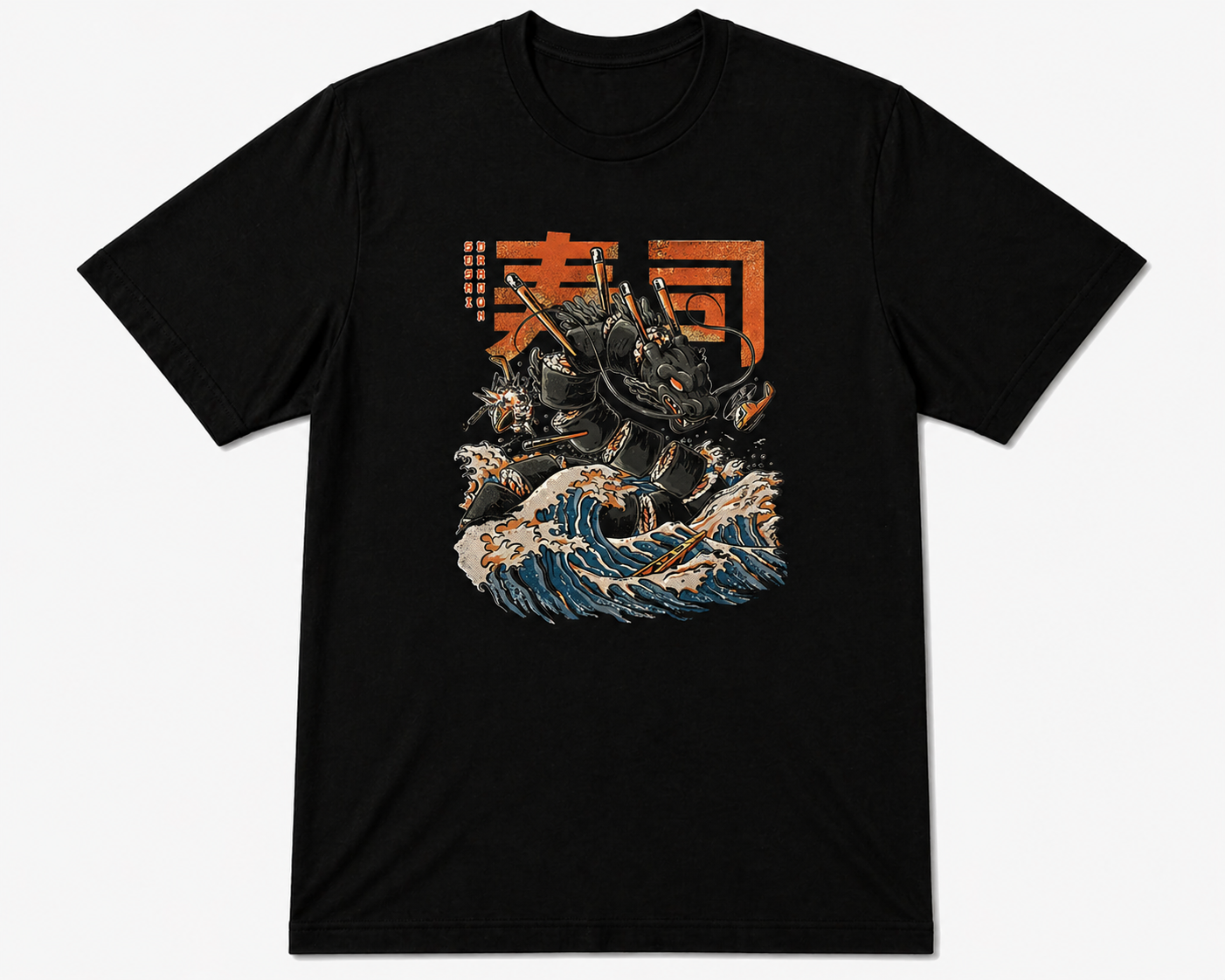 BDG Graphic T-Shirt - Ghost Sushi Dragon