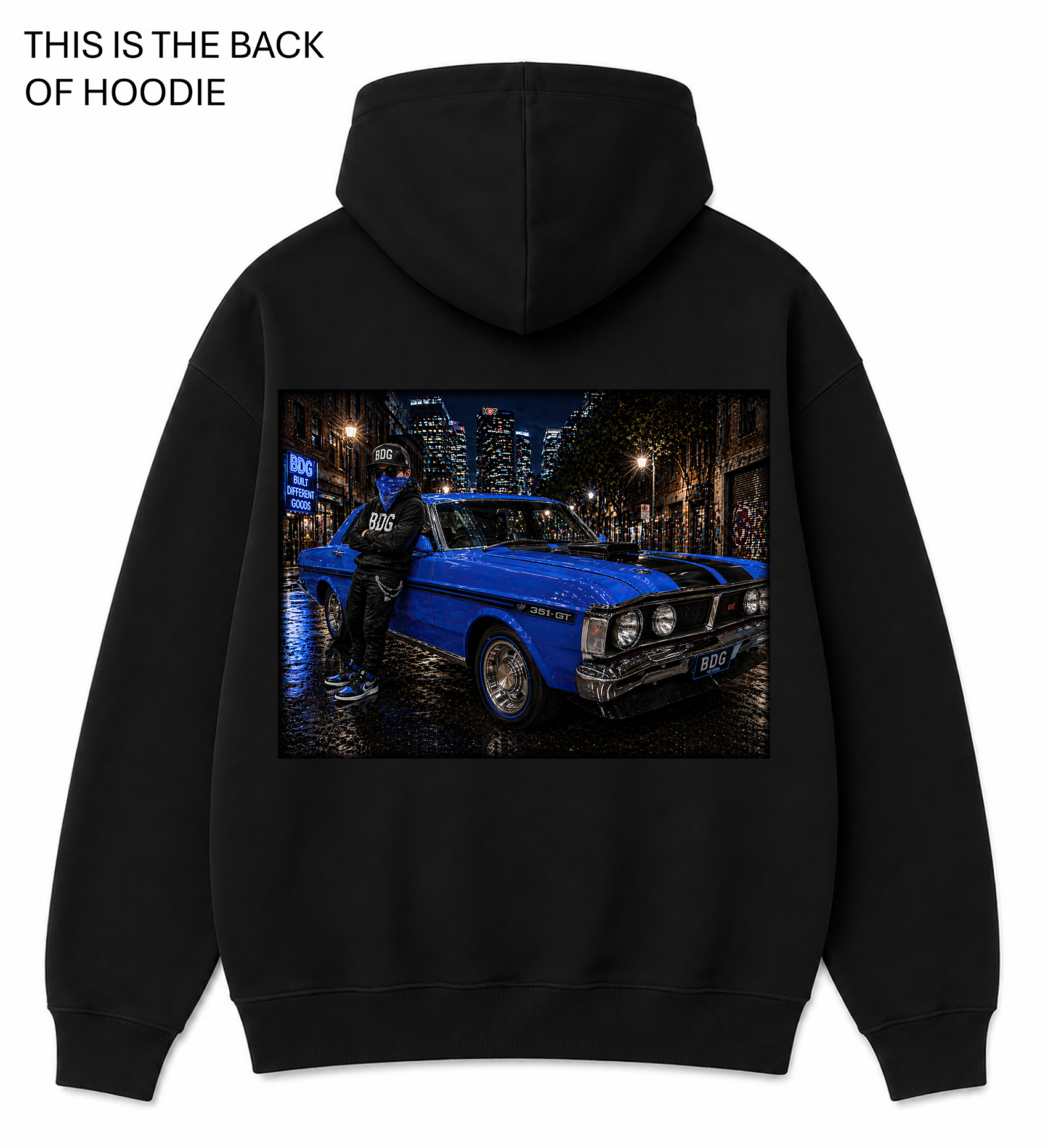 BDG Graphic Hoodie - Ford GT HO Phase 3