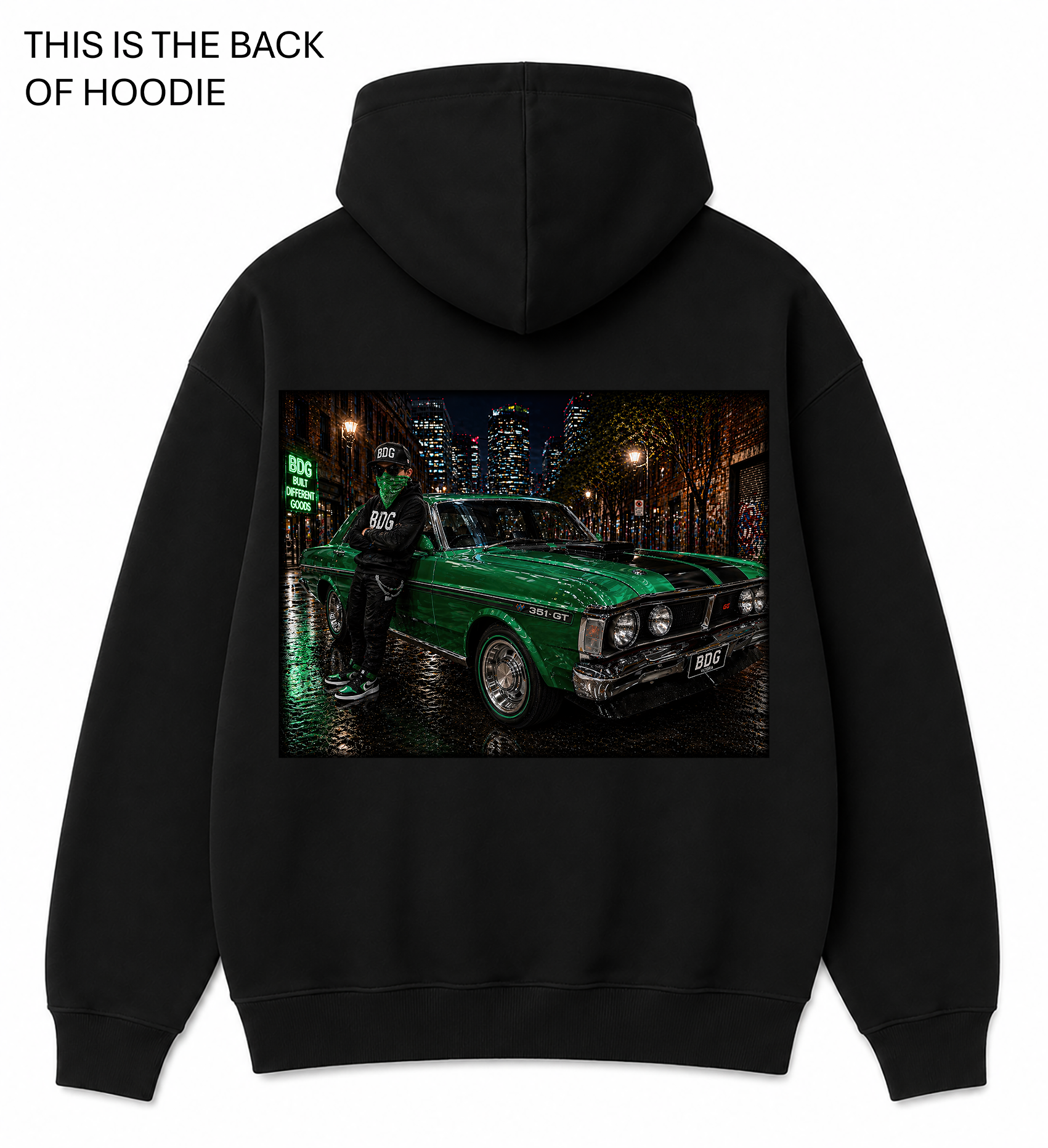 BDG Graphic Hoodie - Ford GT HO Phase 3