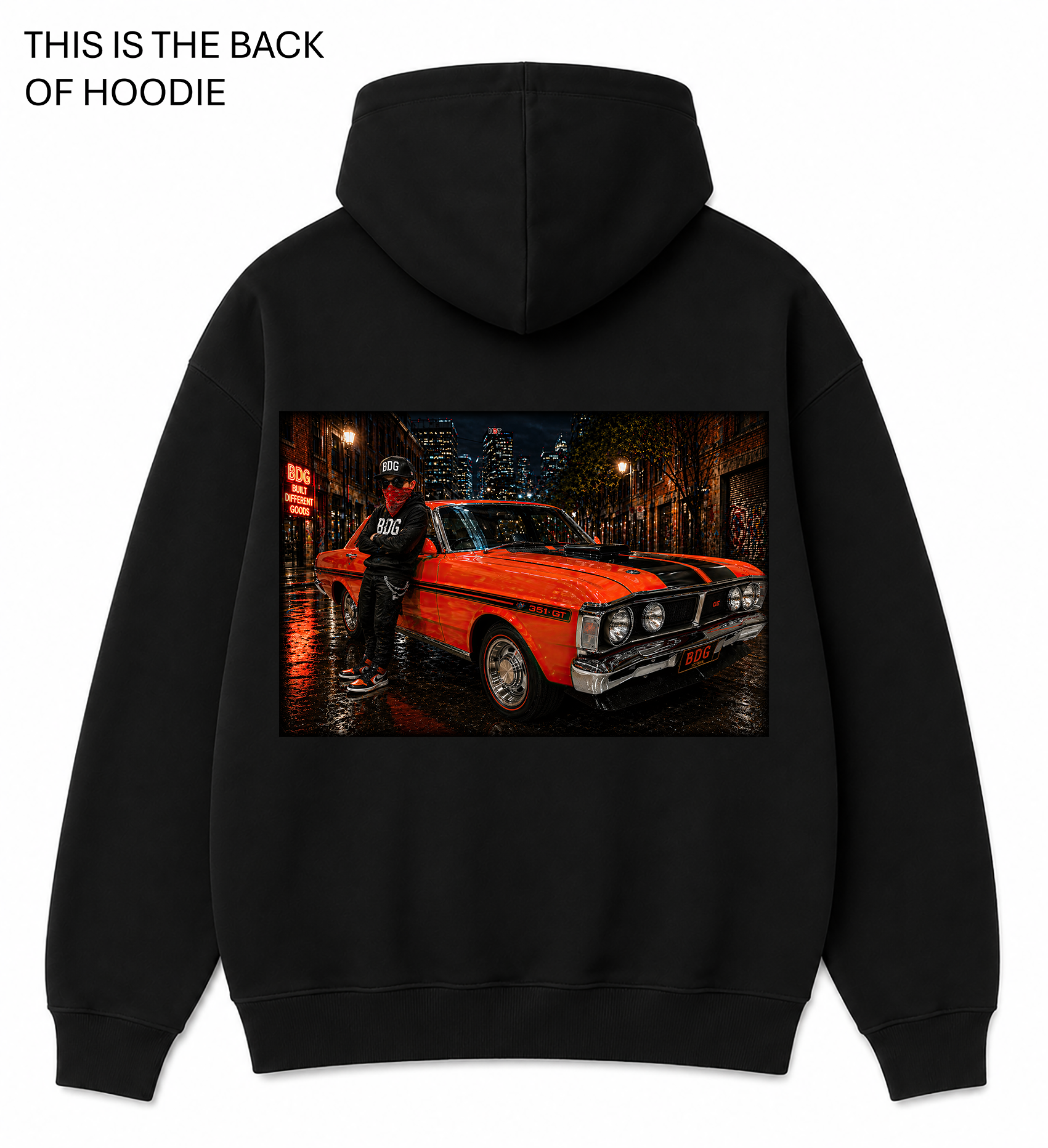 BDG Graphic Hoodie - Ford GT HO Phase 3