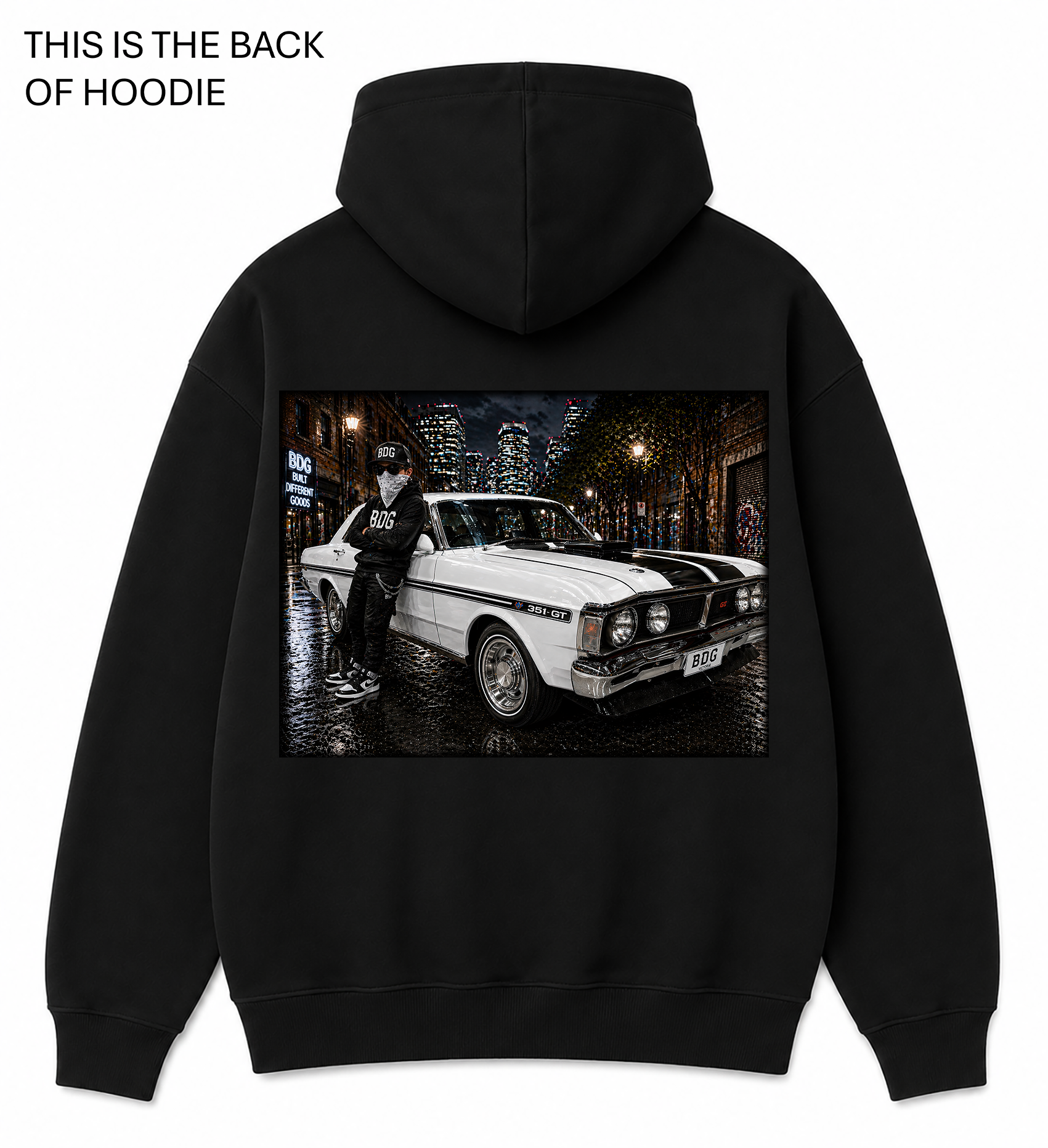 BDG Graphic Hoodie - Ford GT HO Phase 3