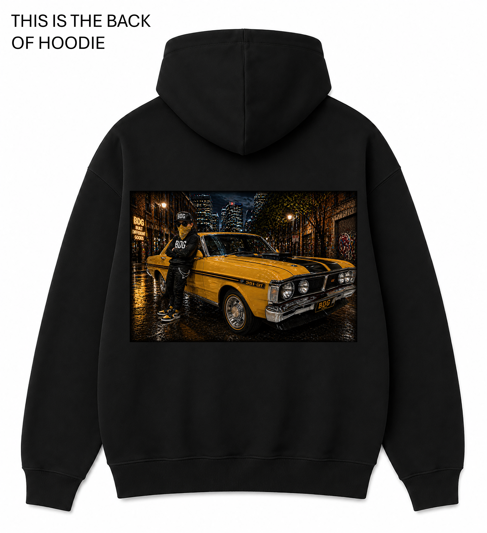 BDG Graphic Hoodie - Ford GT HO Phase 3