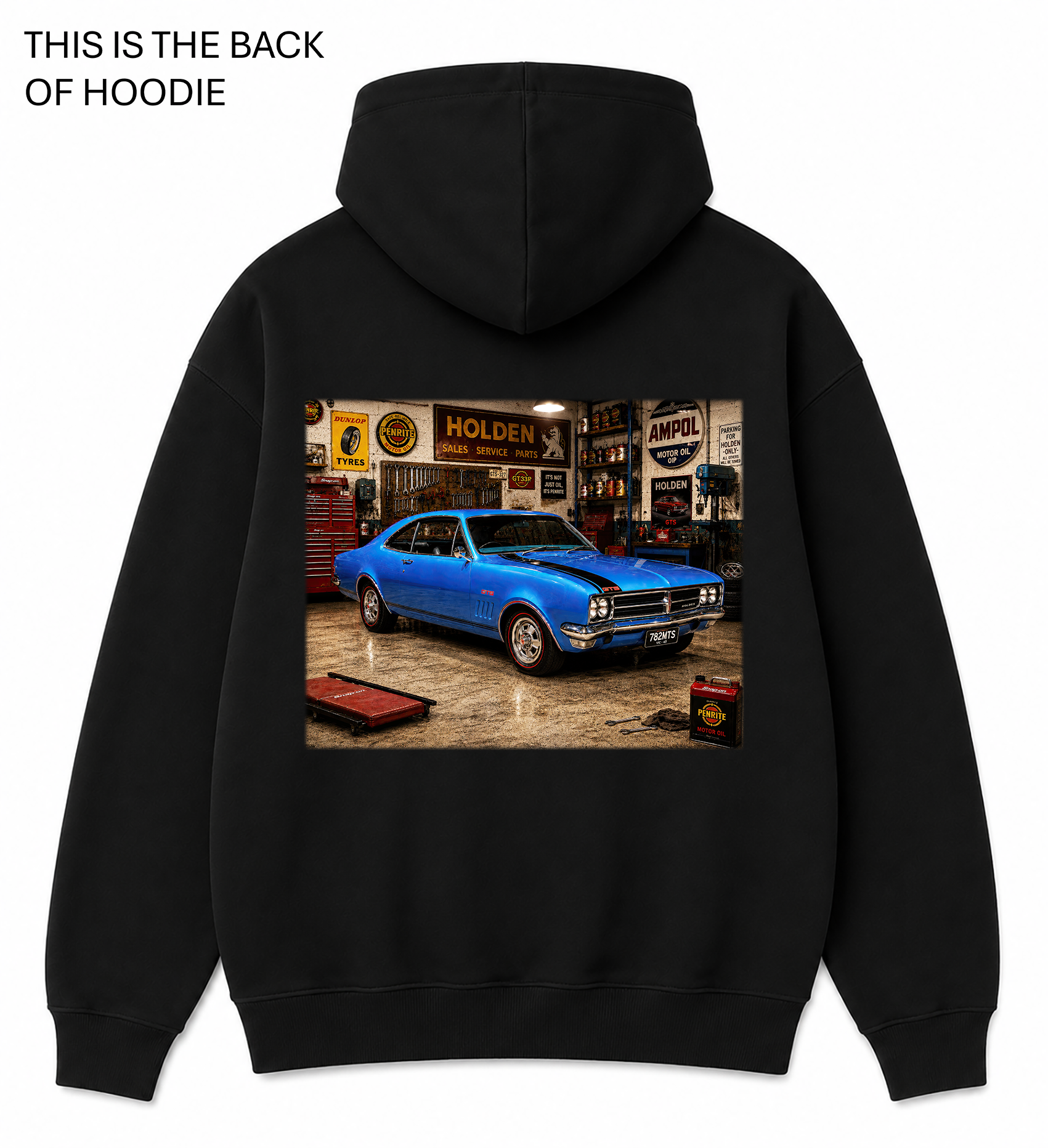 BDG Graphic Hoodie - Holden HK Monaro