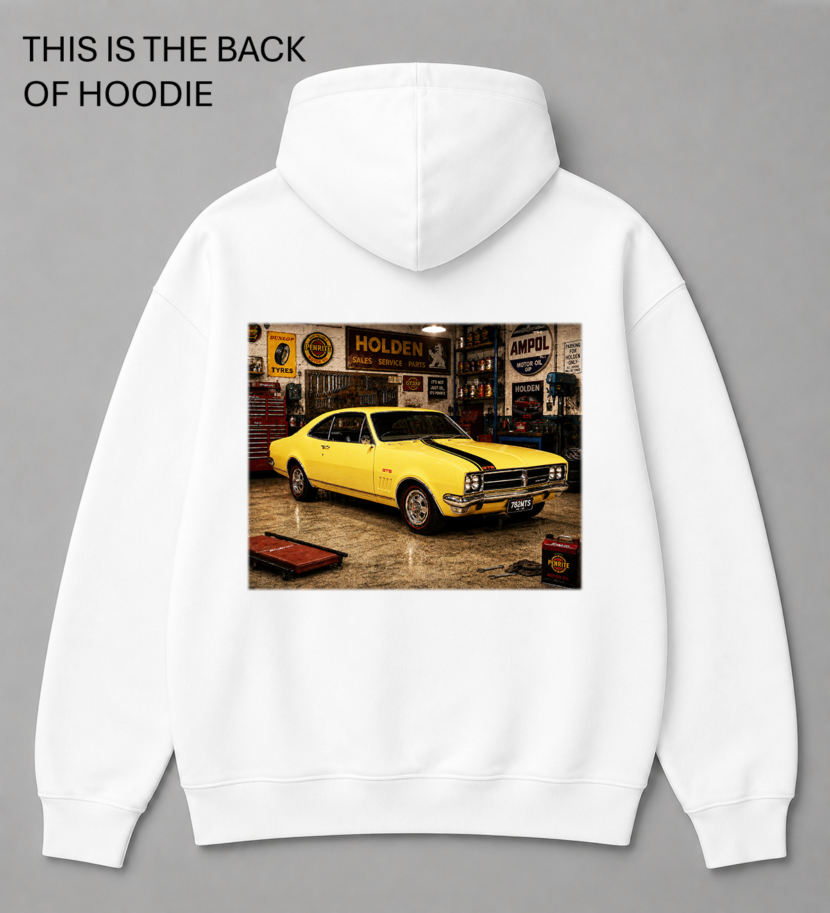 BDG Graphic Hoodie - Holden HK Monaro