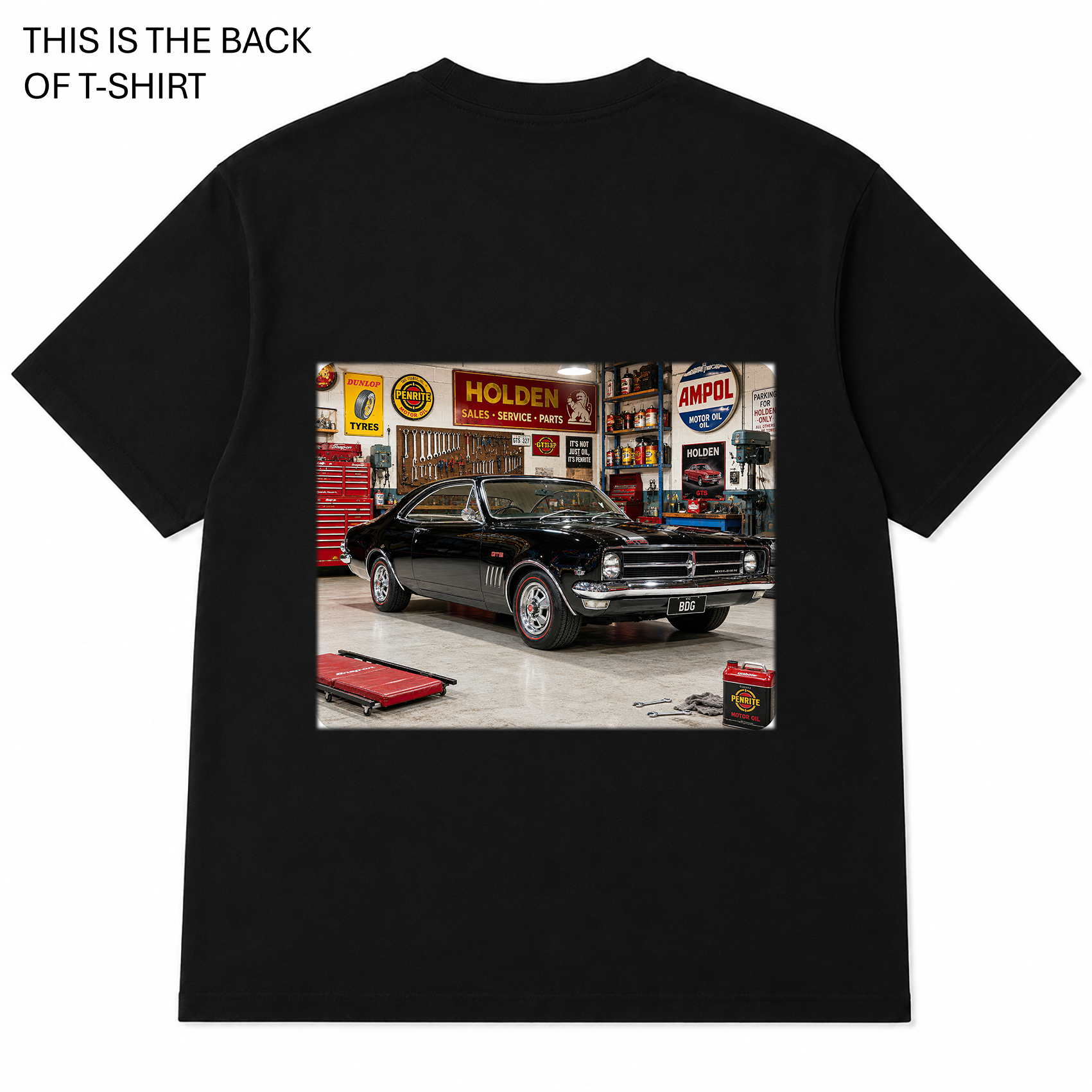 BDG Graphic T-Shirt - Holden HK Monaro