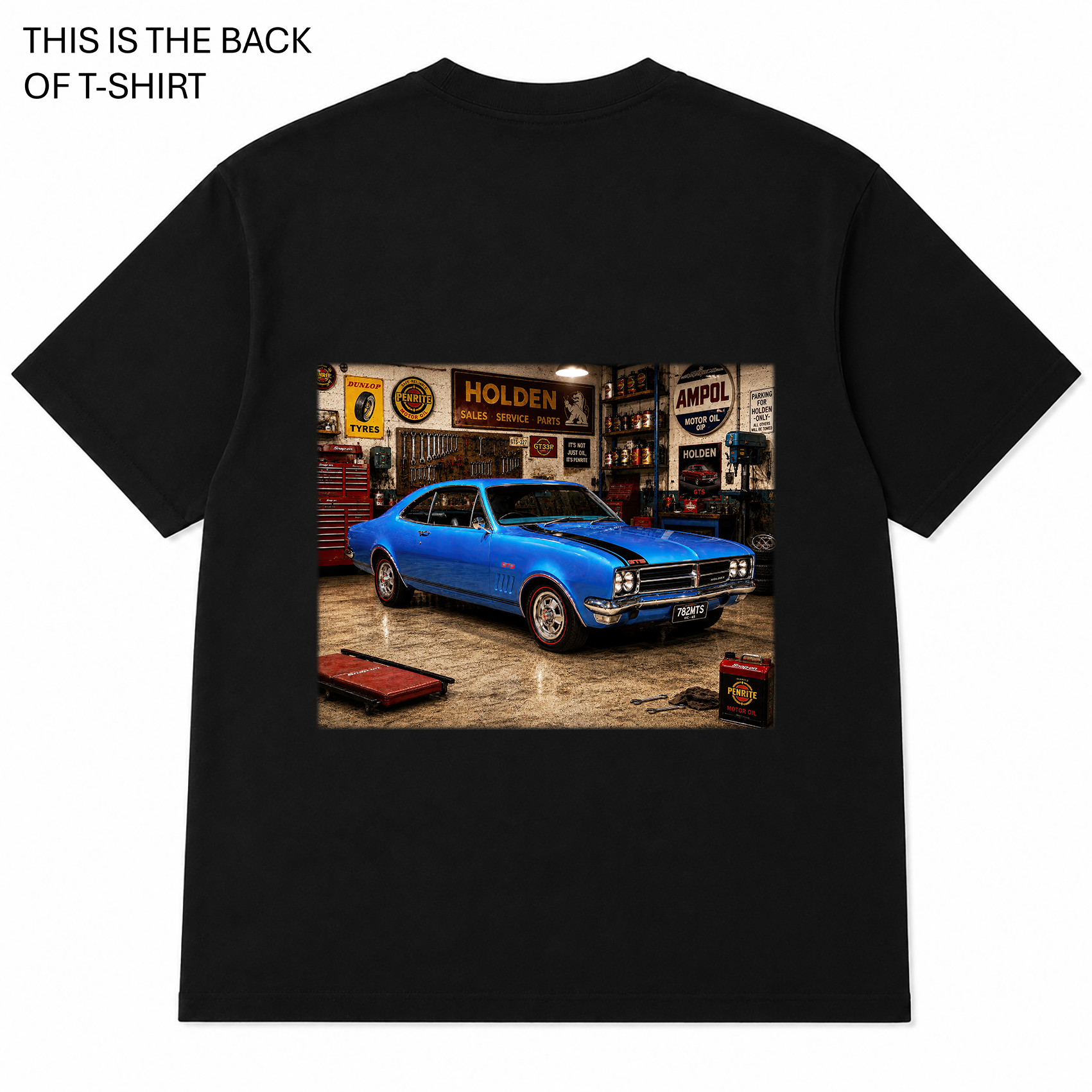 BDG Graphic T-Shirt - Holden HK Monaro