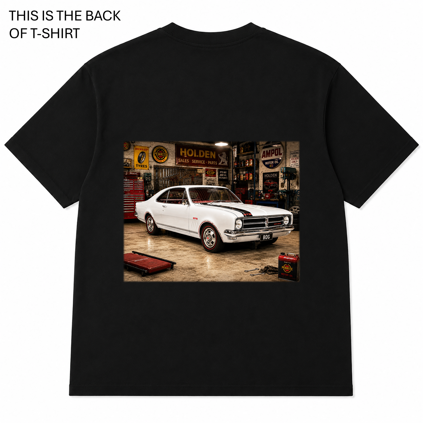 BDG Graphic T-Shirt - Holden HK Monaro
