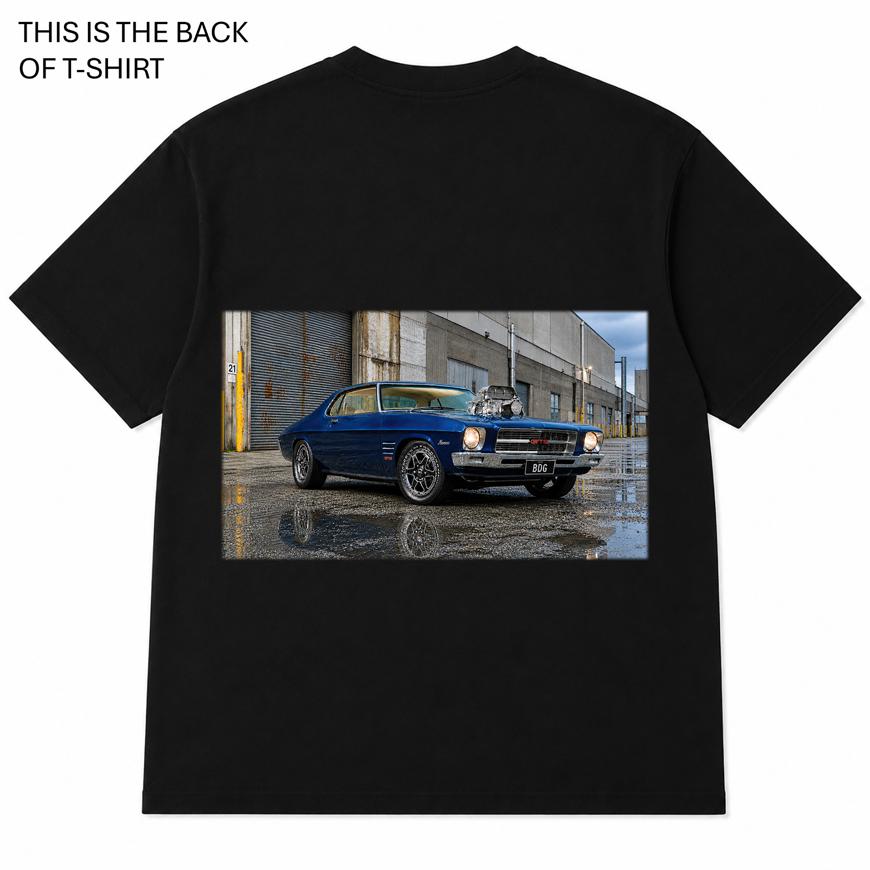 BDG Graphic T-Shirt - Holden HQ Monaro, Blown