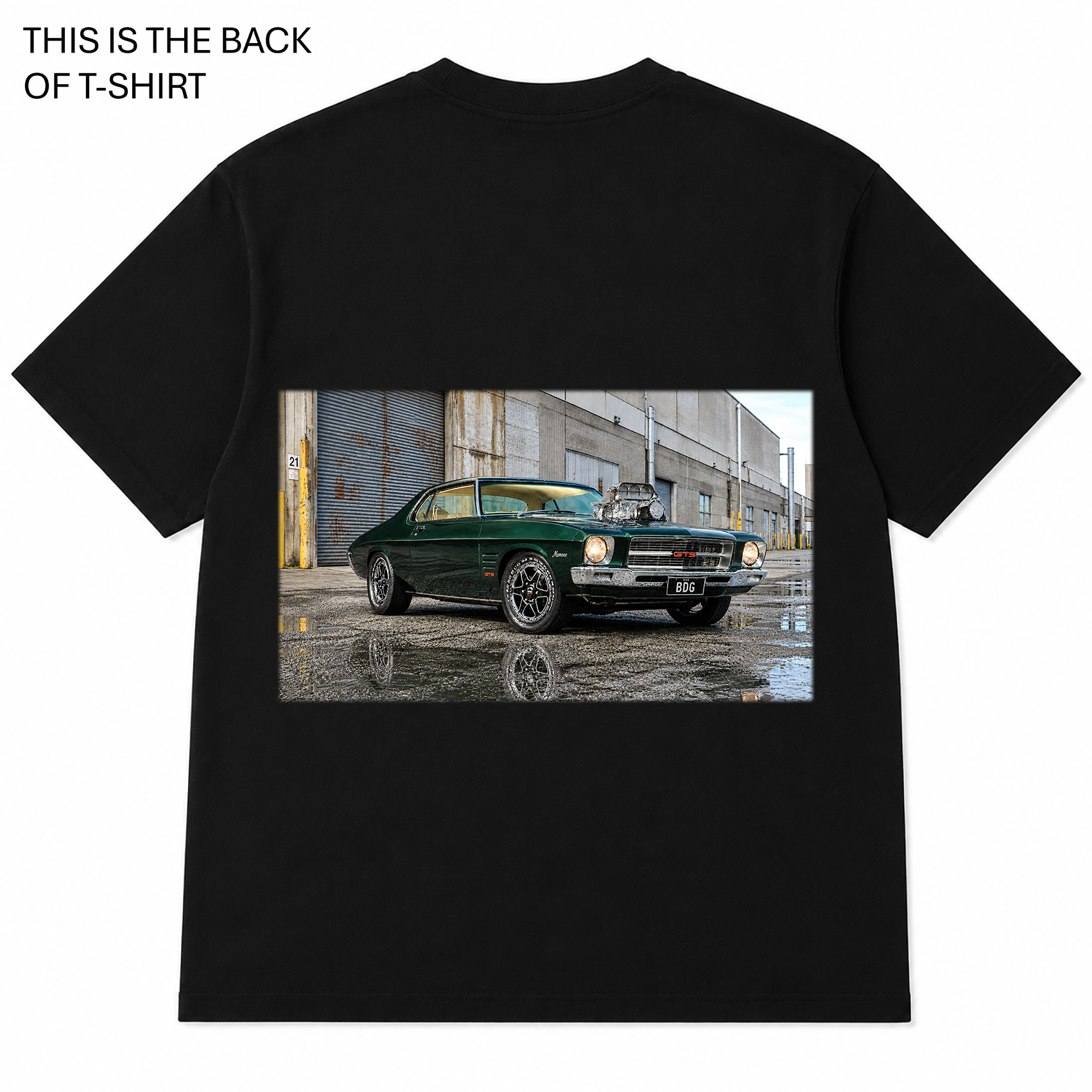 BDG Graphic T-Shirt - Holden HQ Monaro, Blown