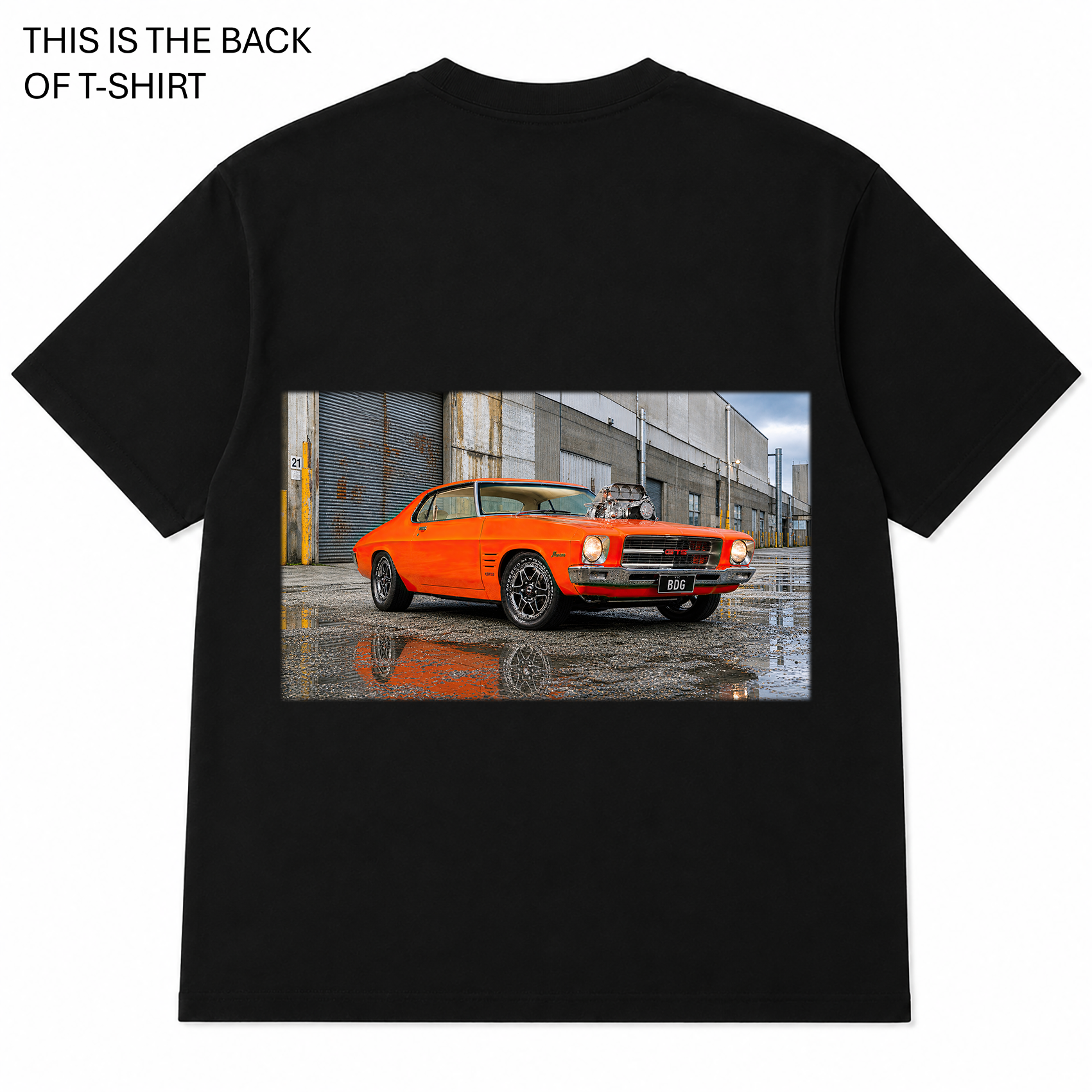 BDG Graphic T-Shirt - Holden HQ Monaro, Blown