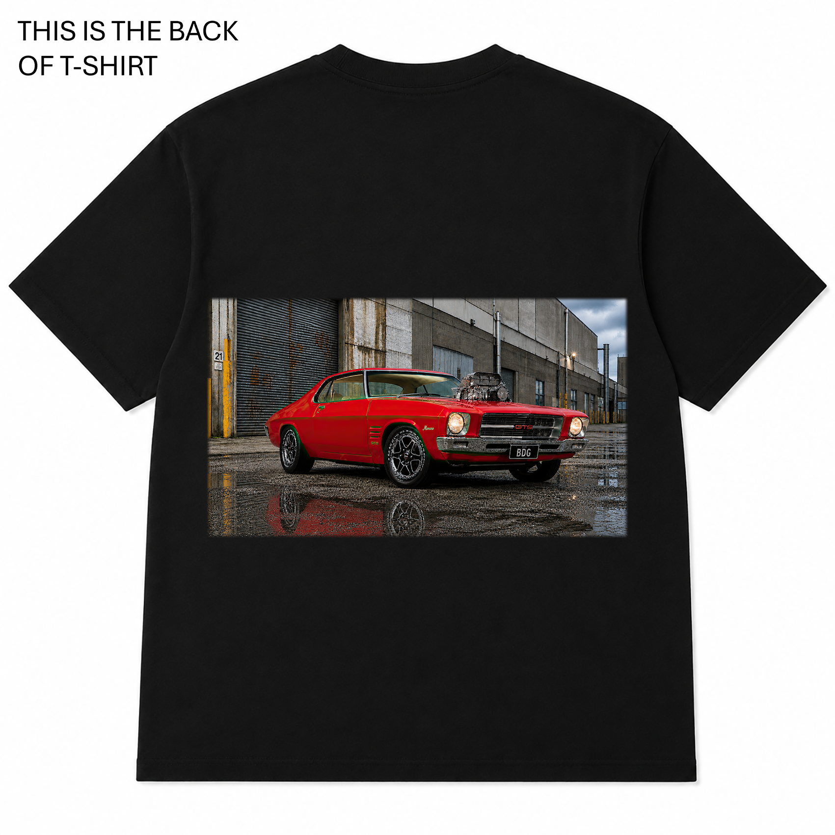 BDG Graphic T-Shirt - Holden HQ Monaro, Blown