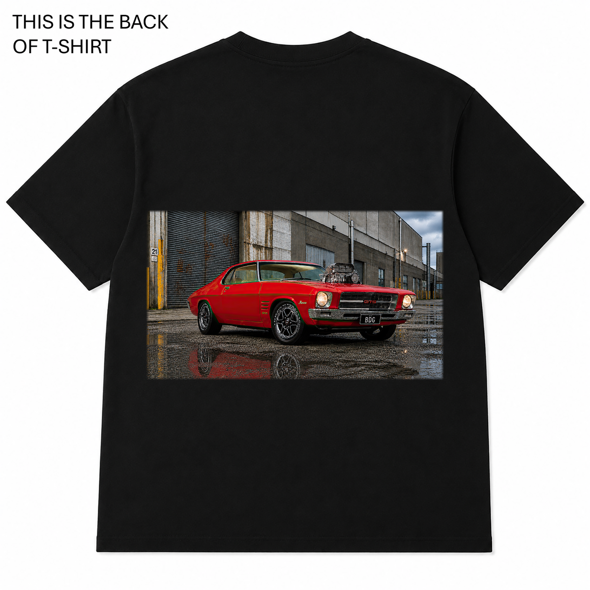BDG Graphic T-Shirt - Holden HQ Monaro, Blown