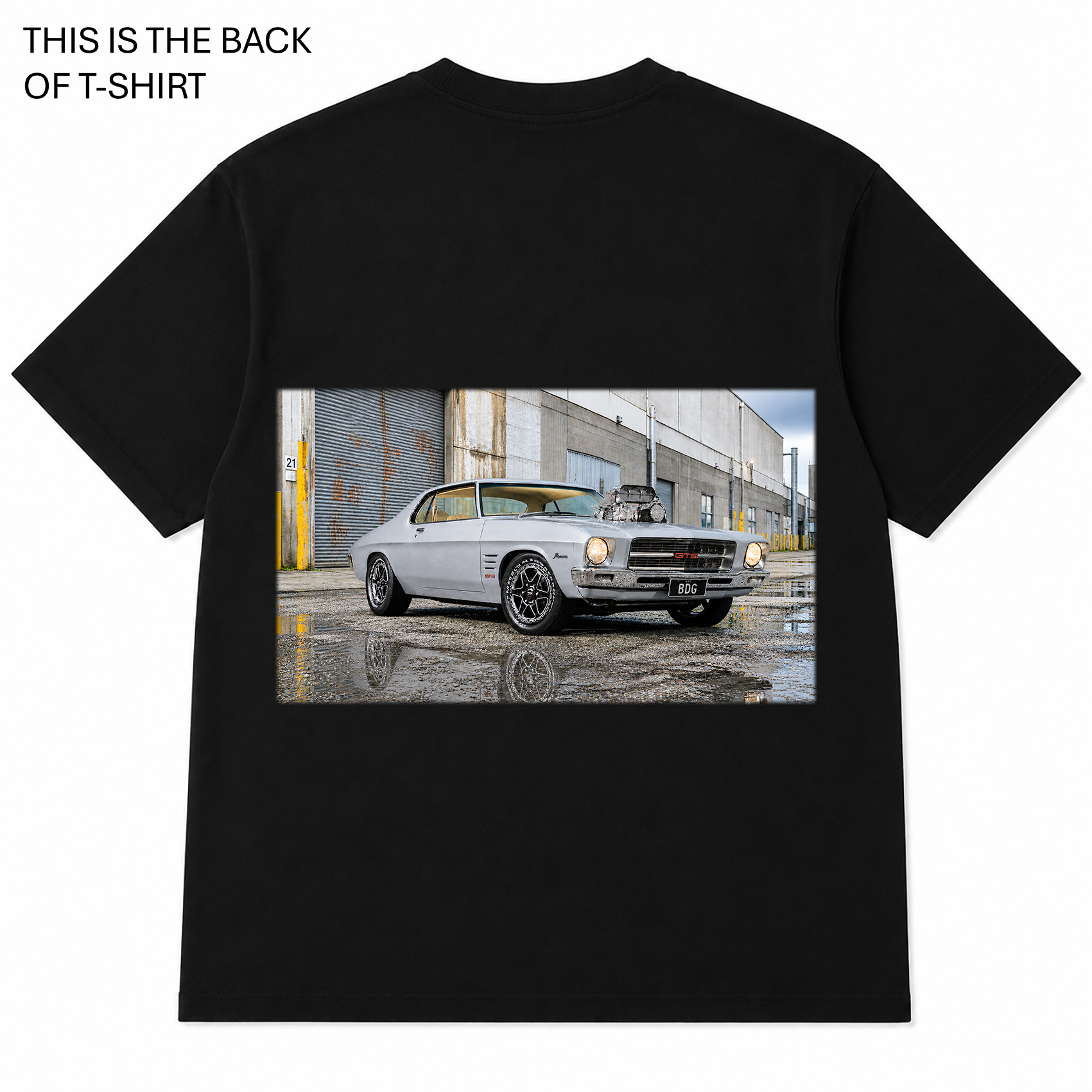 BDG Graphic T-Shirt - Holden HQ Monaro, Blown