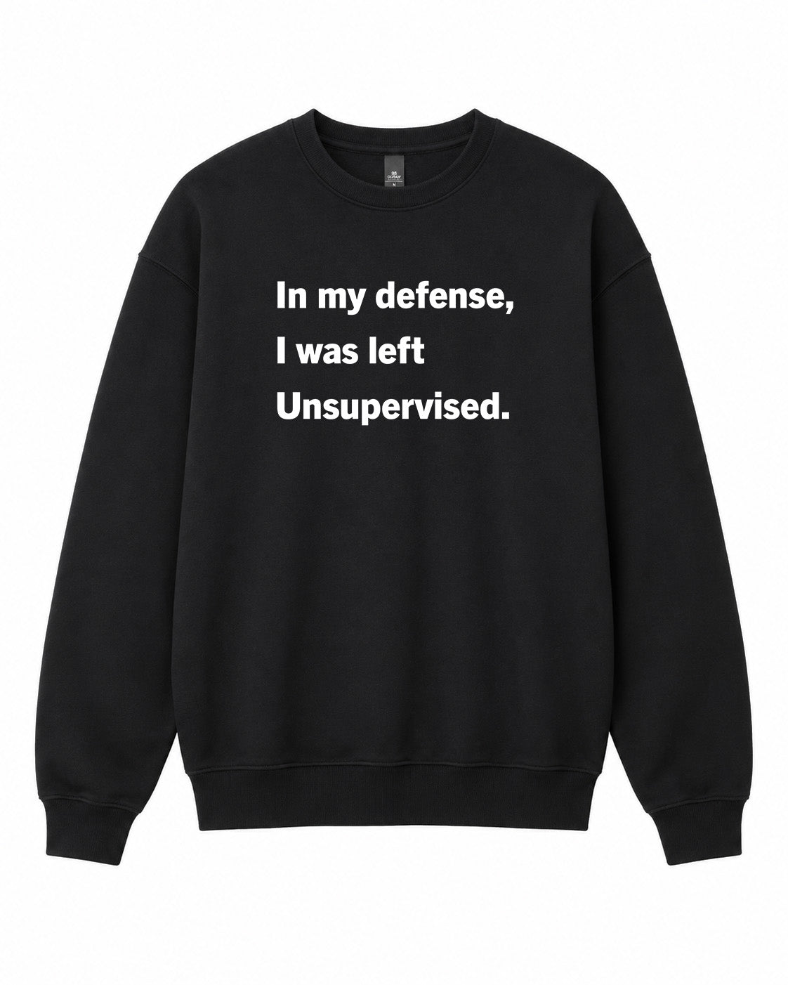 BDG Crew Neck Sweatshirt - in my defence - Built Different Goods