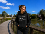 BDG Graphic Hoodie - In my defense