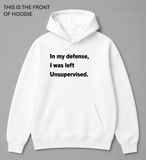BDG Graphic Hoodie - In my defense