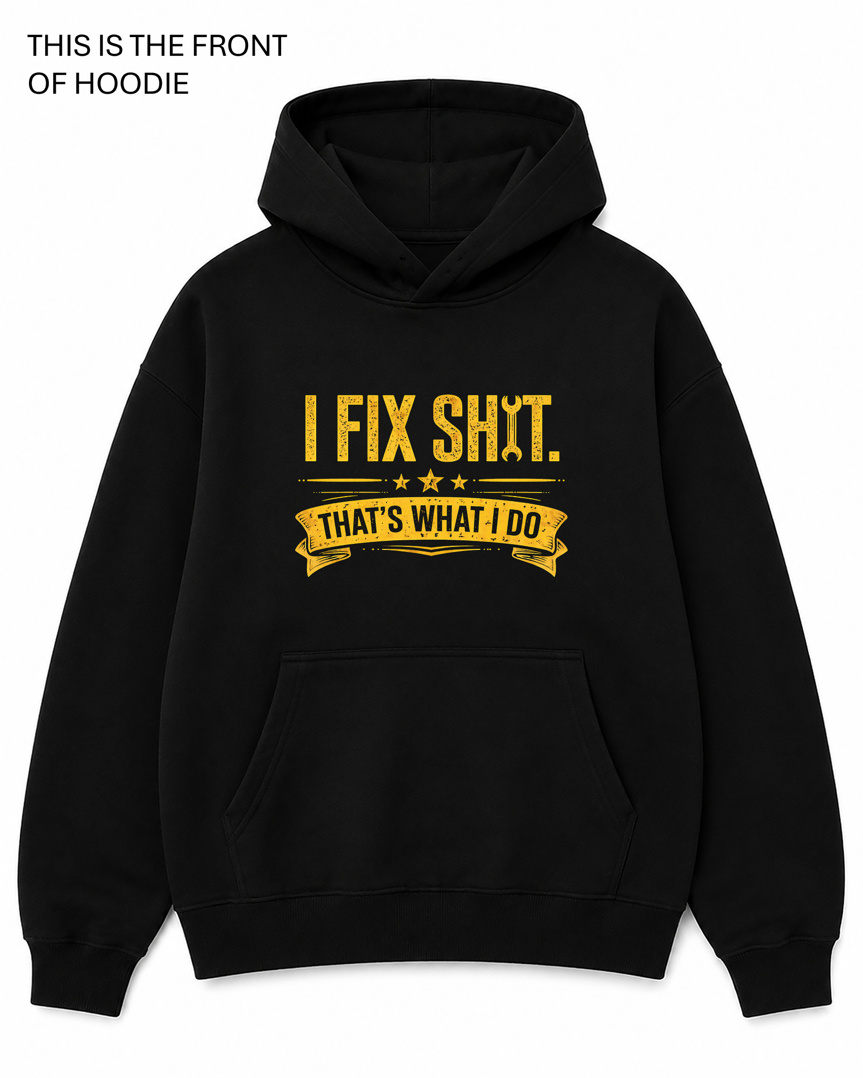 BDG Graphic Hoodie - I Fix S#^t